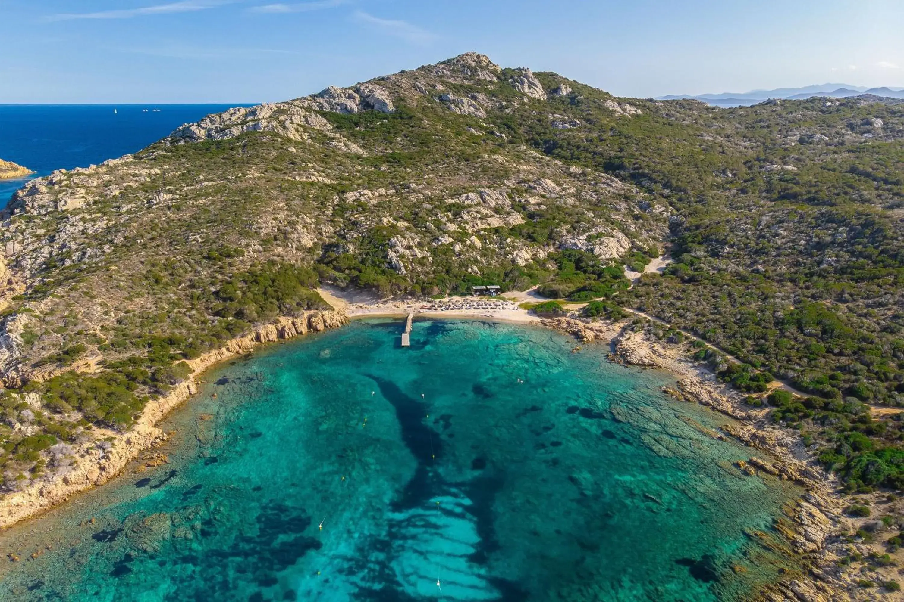 Beach, Bird's-eye View in Cervo Hotel, Costa Smeralda Resort