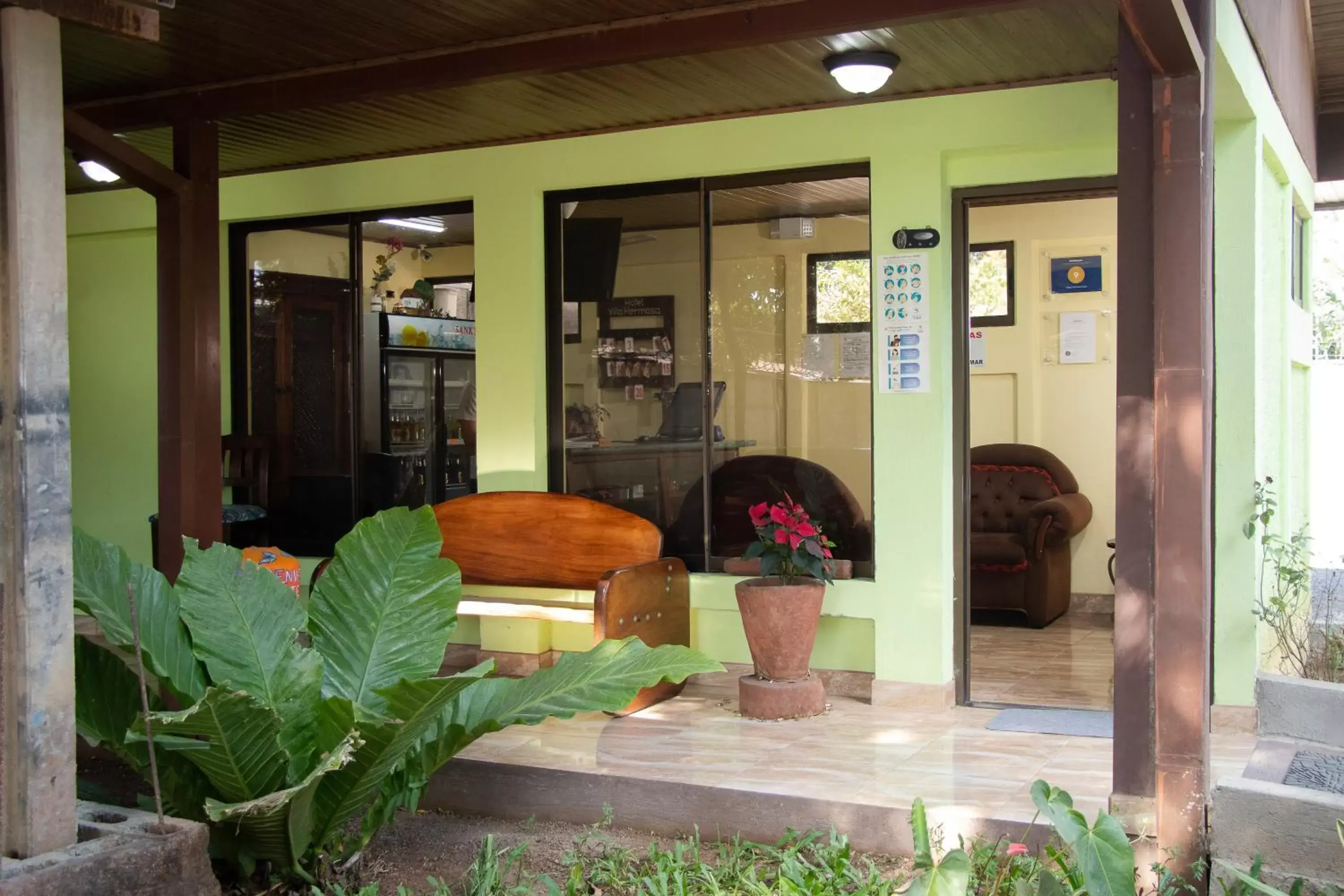 Lobby or reception in Hotel Villa Hermosa