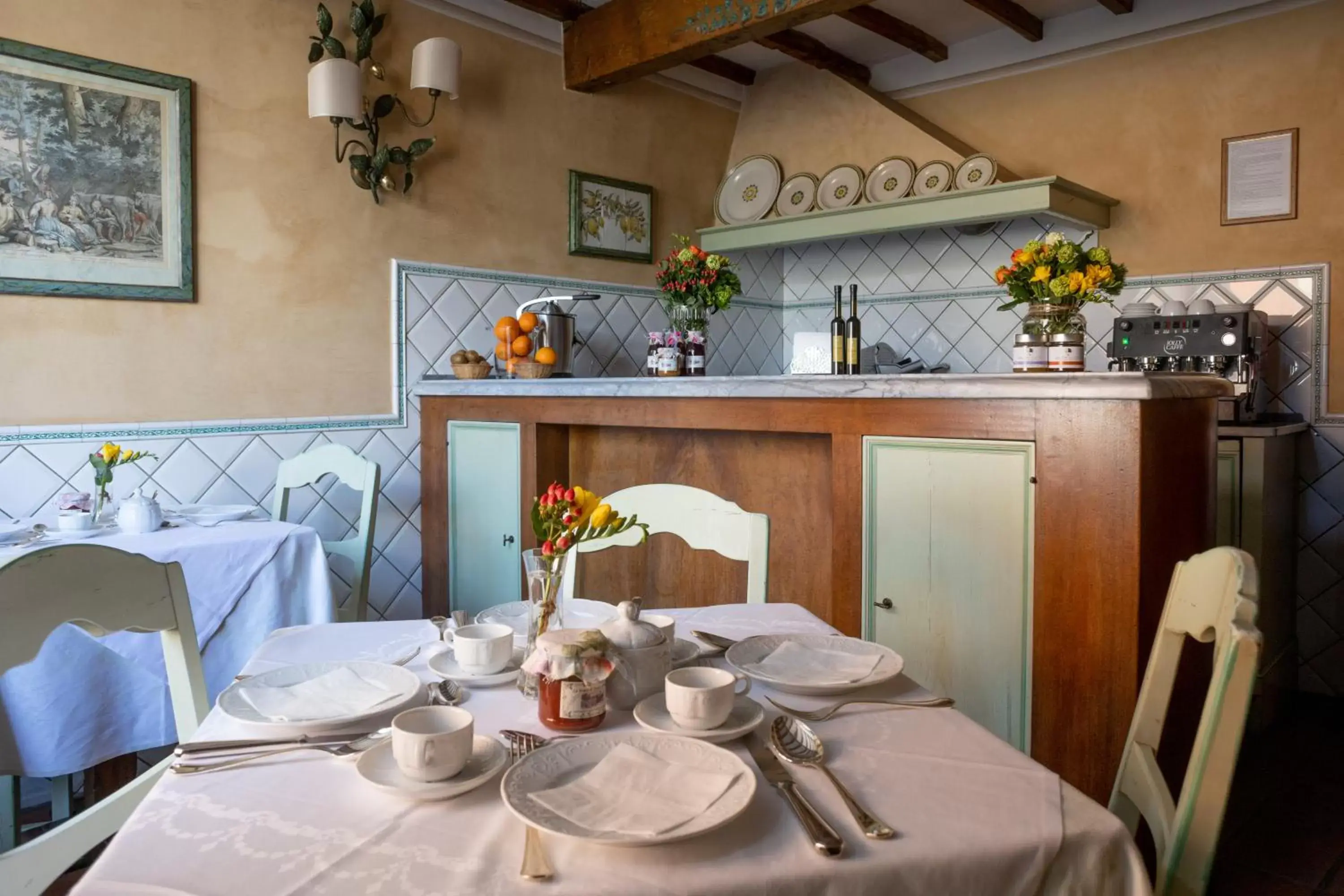 Breakfast, Restaurant/Places to Eat in B&B Le Cannelle FIESOLE