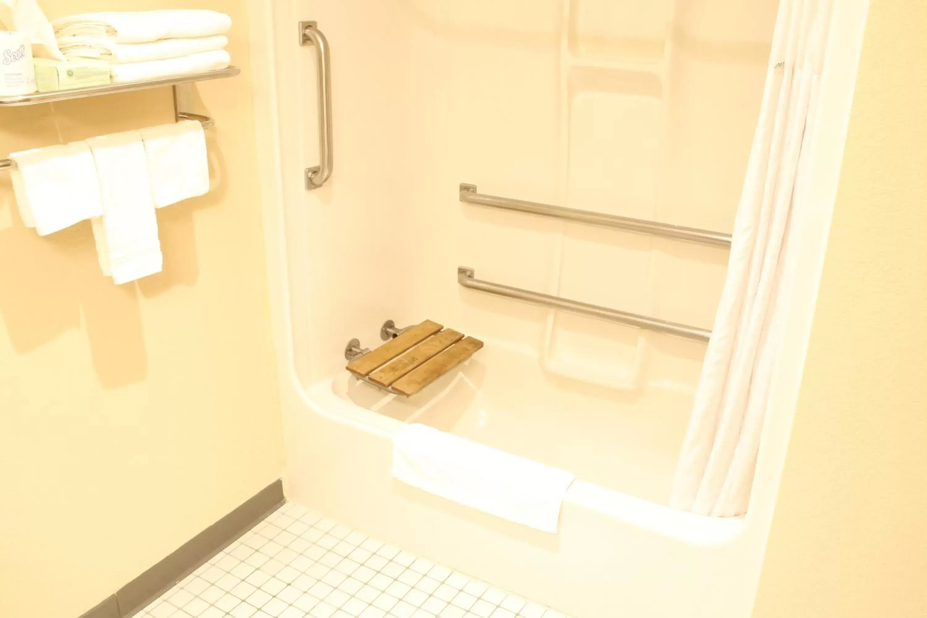 Shower, Bathroom in Days Inn by Wyndham Black River Falls - Access to ATV Trail