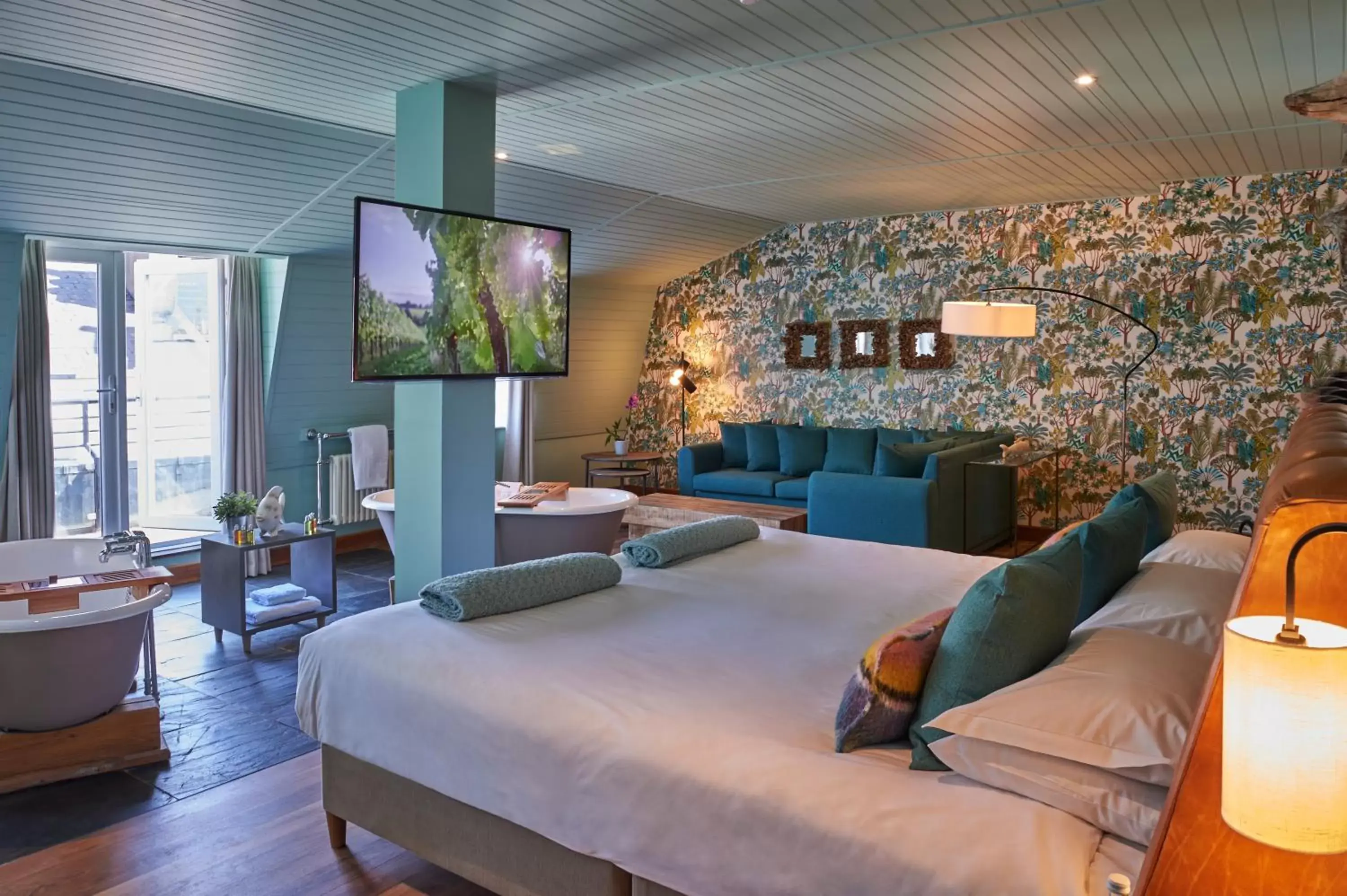 Bed in Hotel Du Vin & Bistro Brighton Bed in Hotel Du Vin & Bistro Brighton