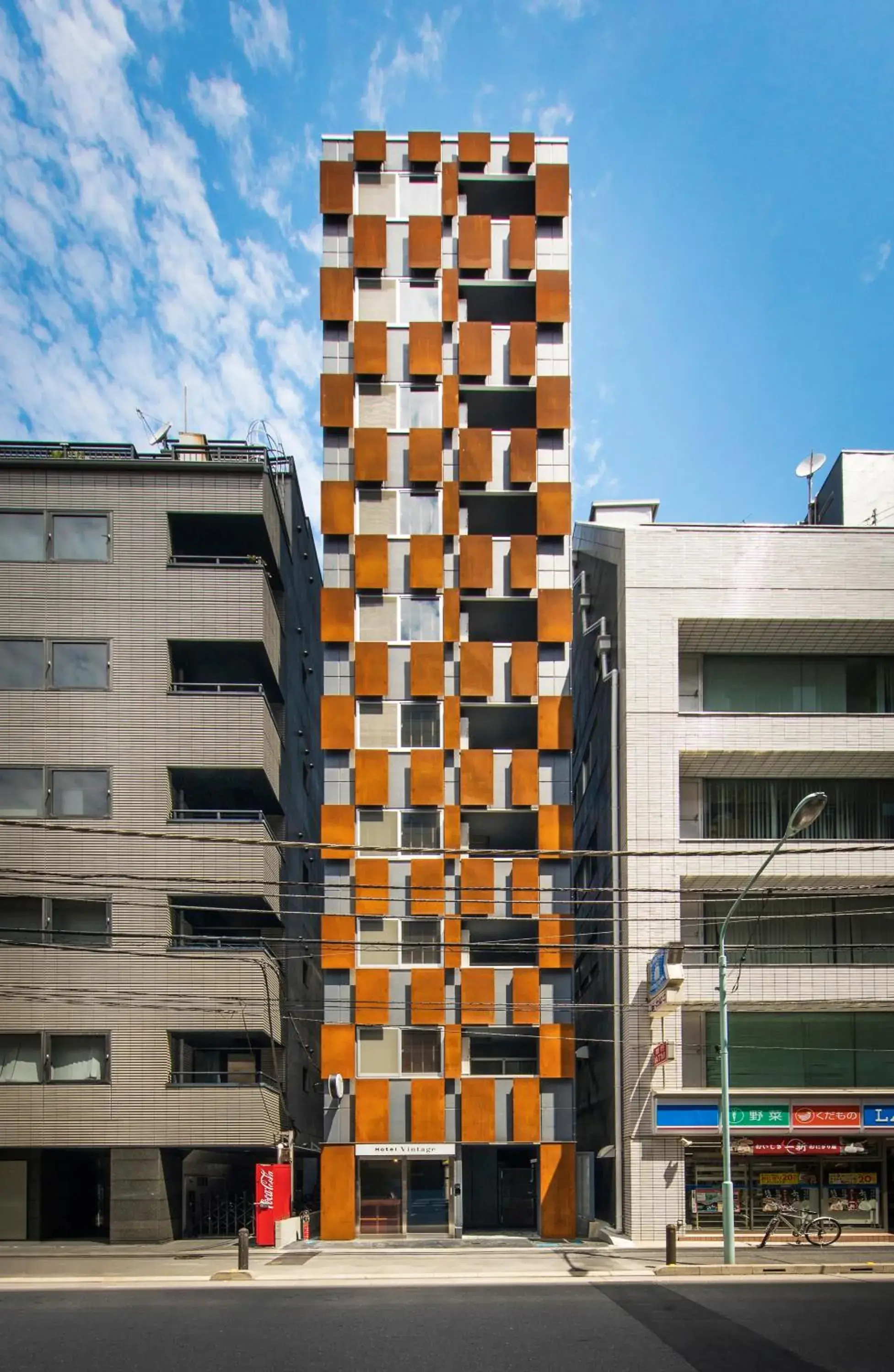 Property building in Hotel Vintage Tokyo Tsukiji Property building in Hotel Vintage Tokyo Tsukiji