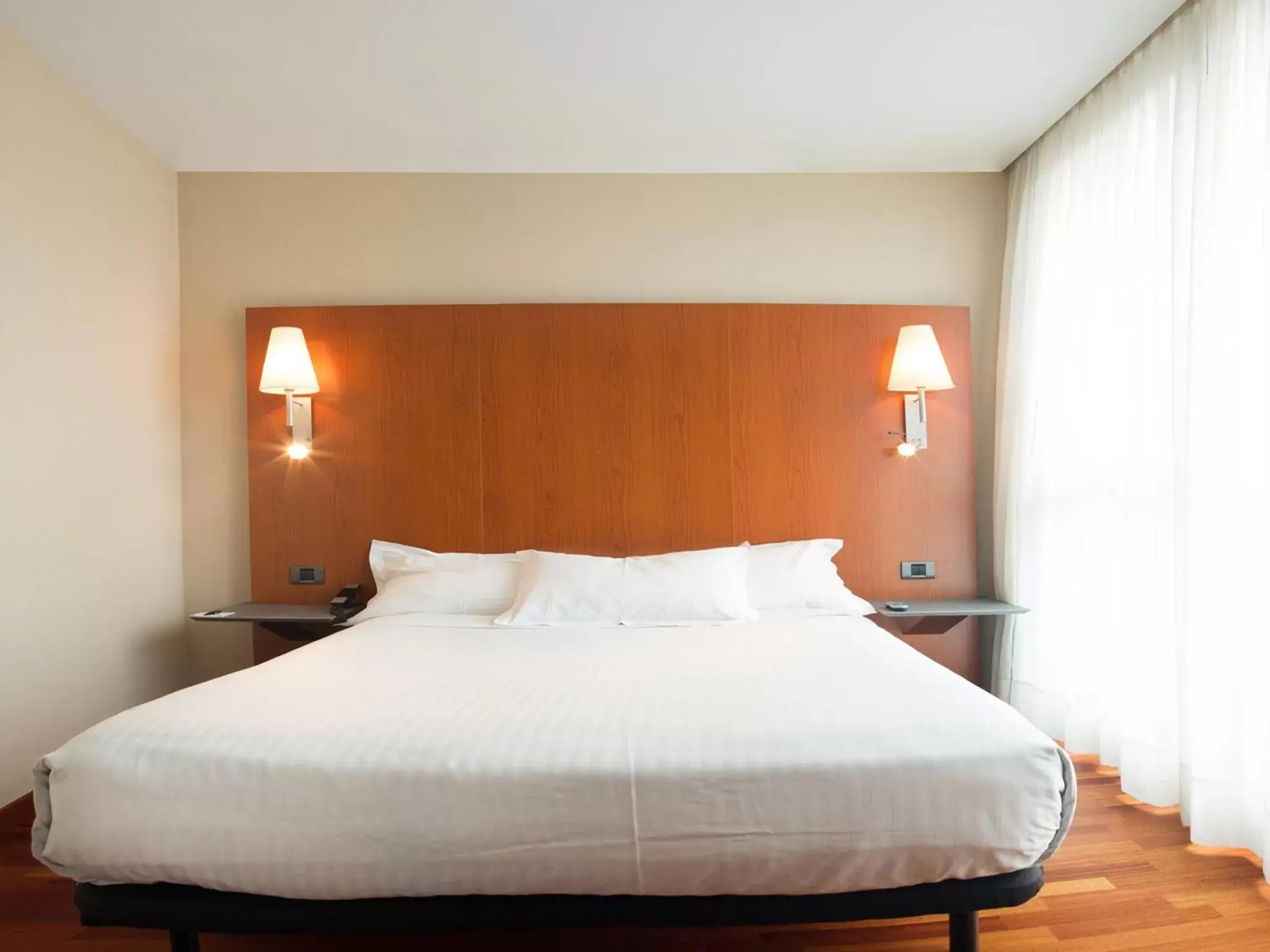 Bed in Hotel Ciutat Martorell