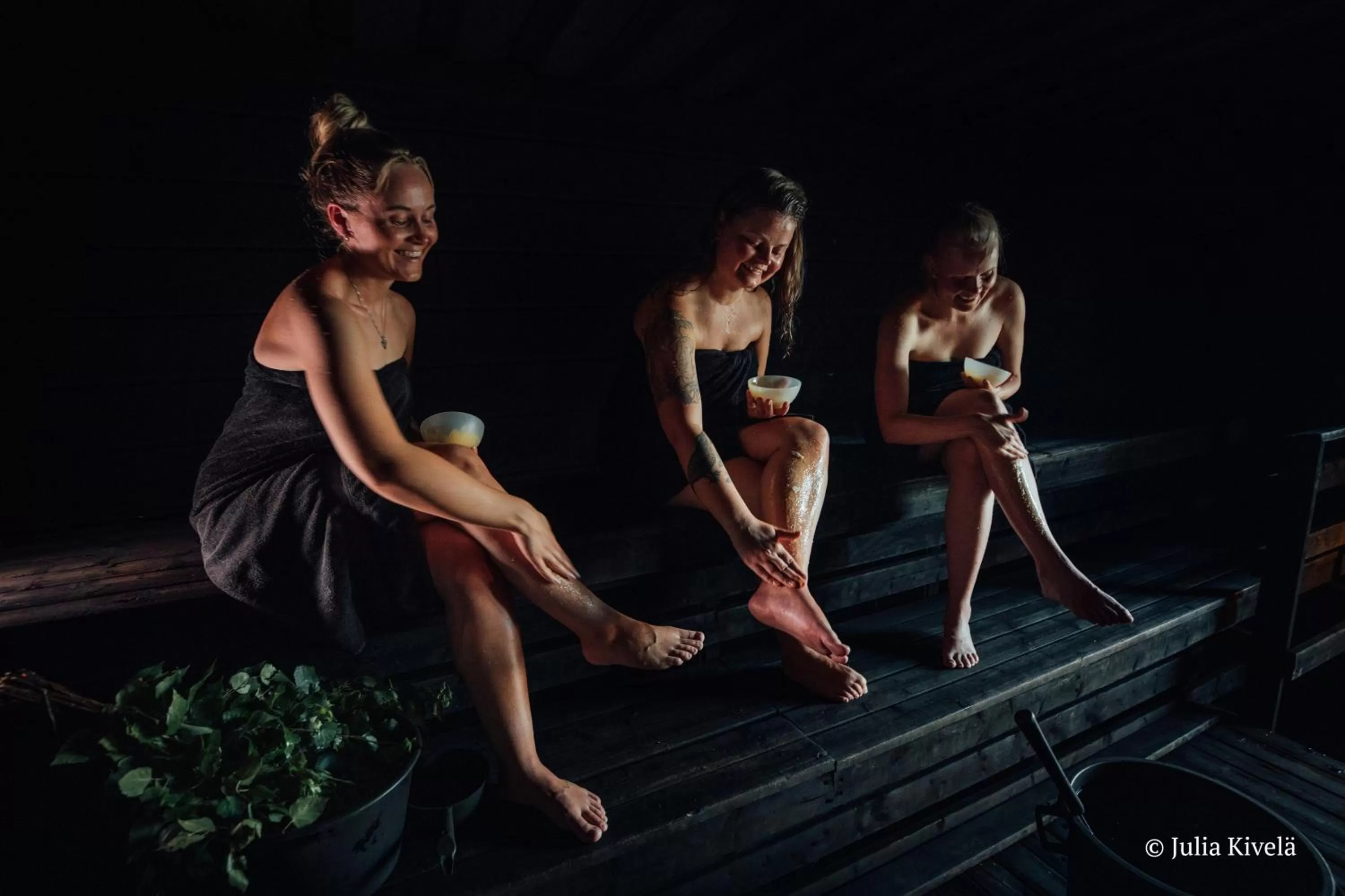 Sauna in Varjola Holiday Center