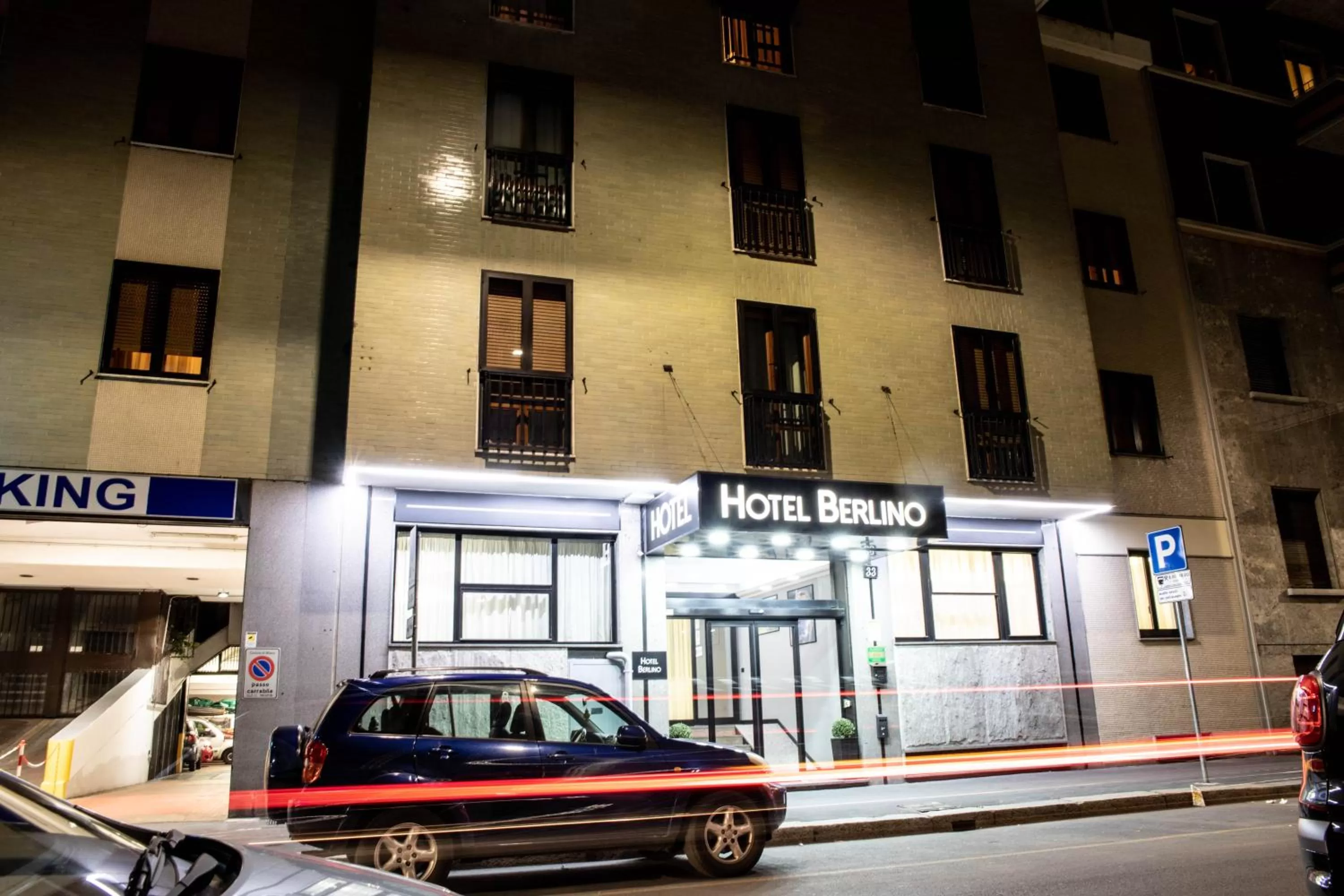 Property building in Hotel Berlino