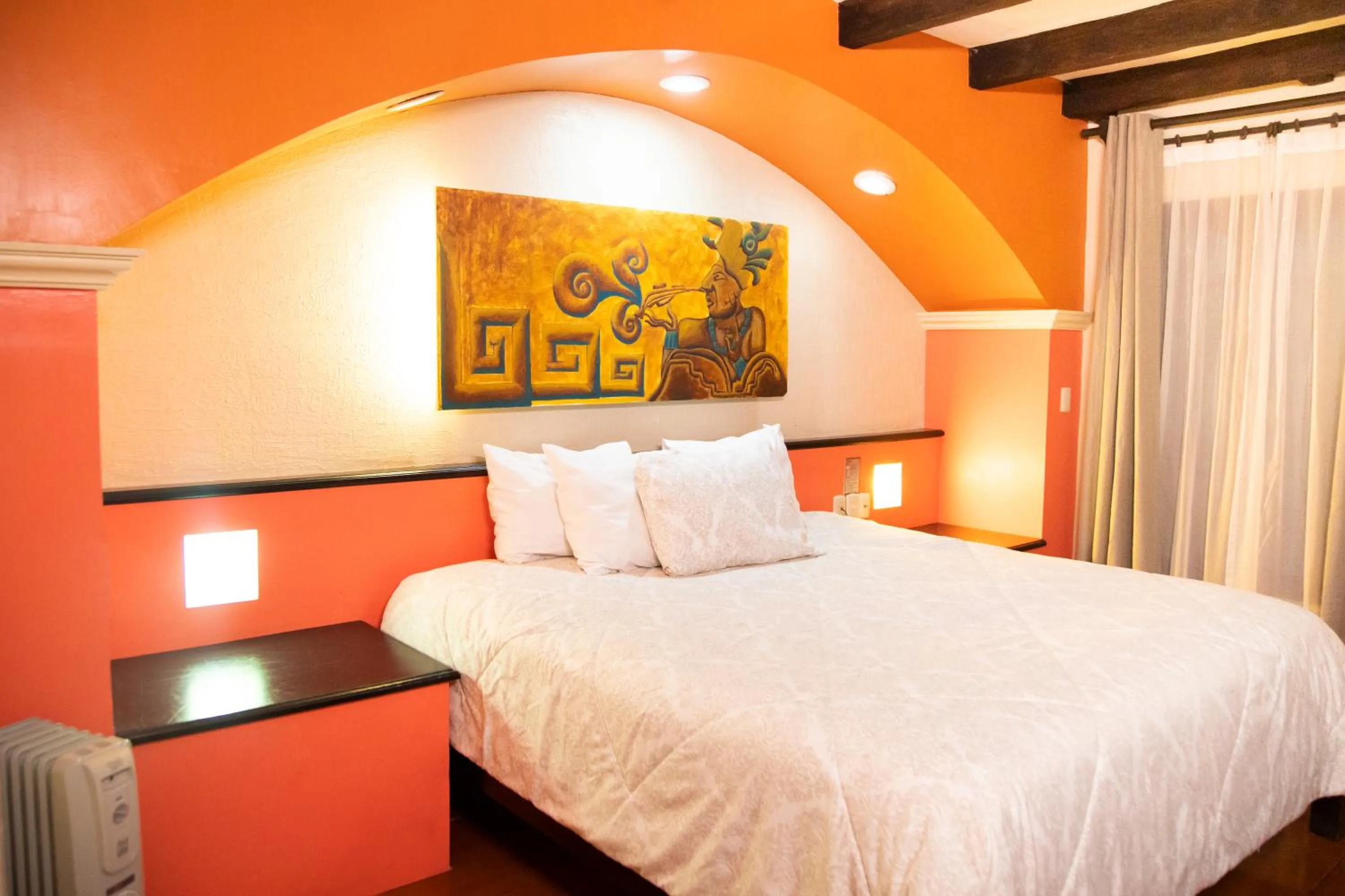 Bed in Hotel Catedral