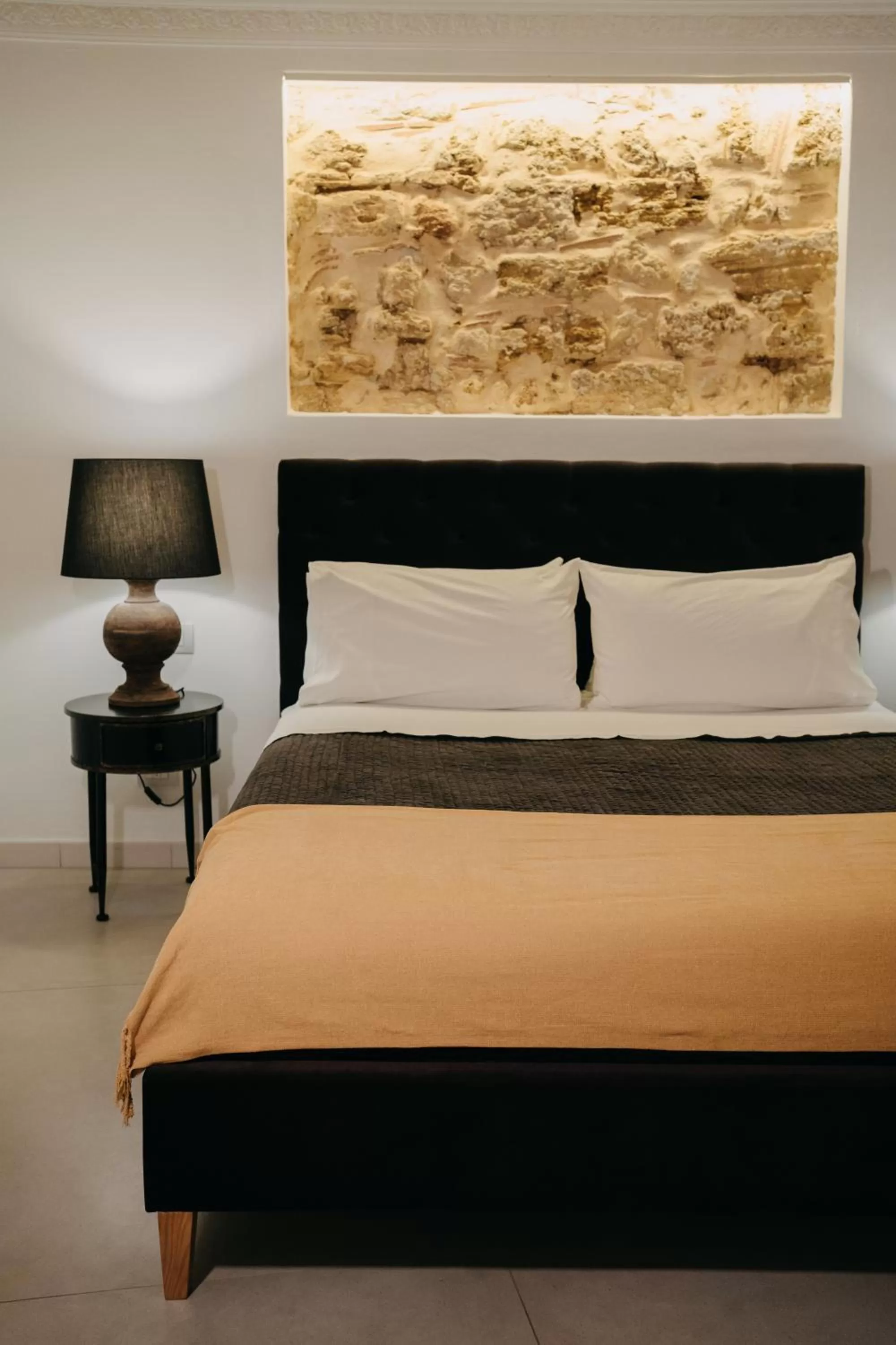 Bed in Palazzo Natoli Boutique Hotel