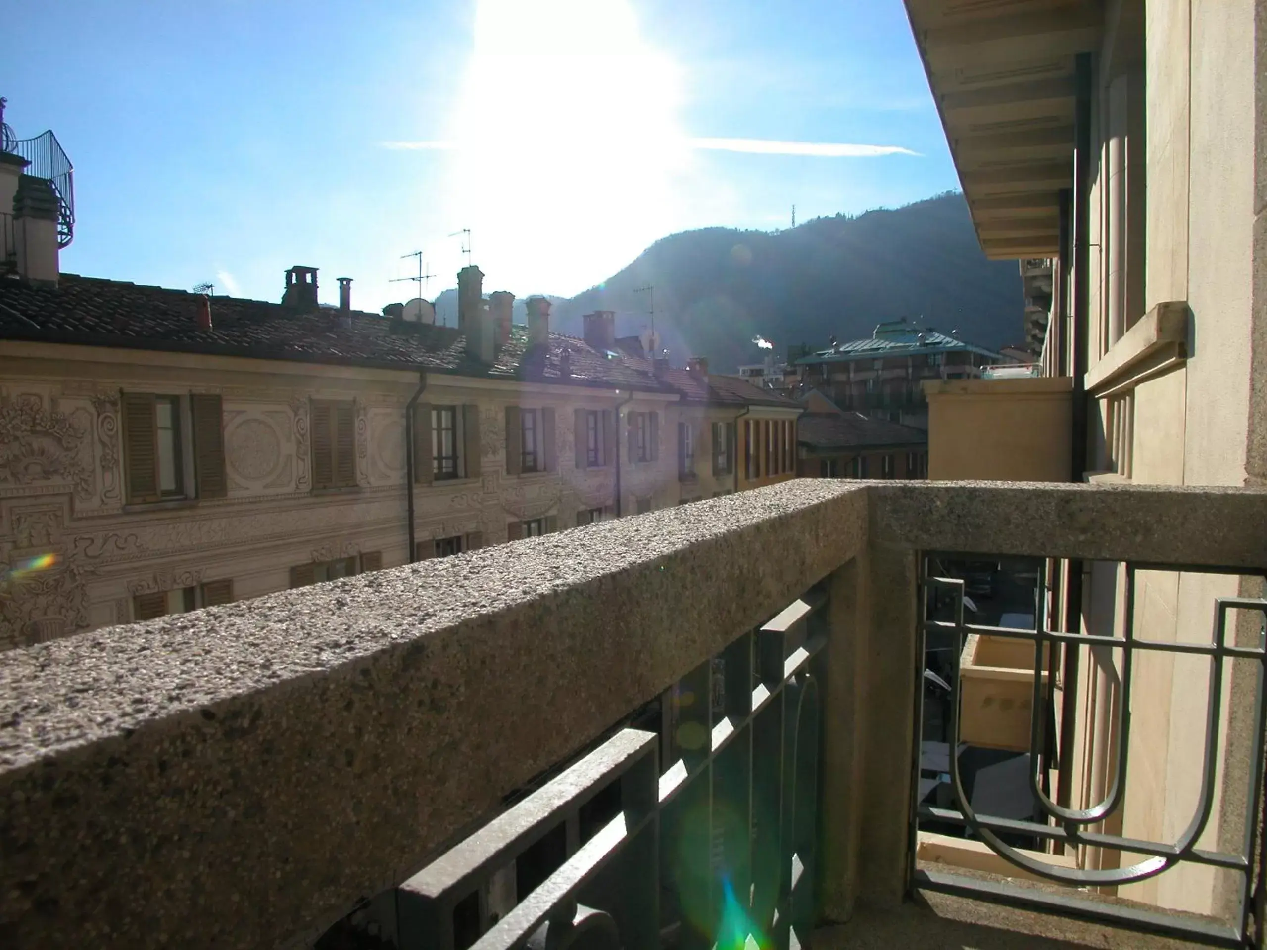 View (from property/room), Balcony/Terrace in Posta Design Hotel