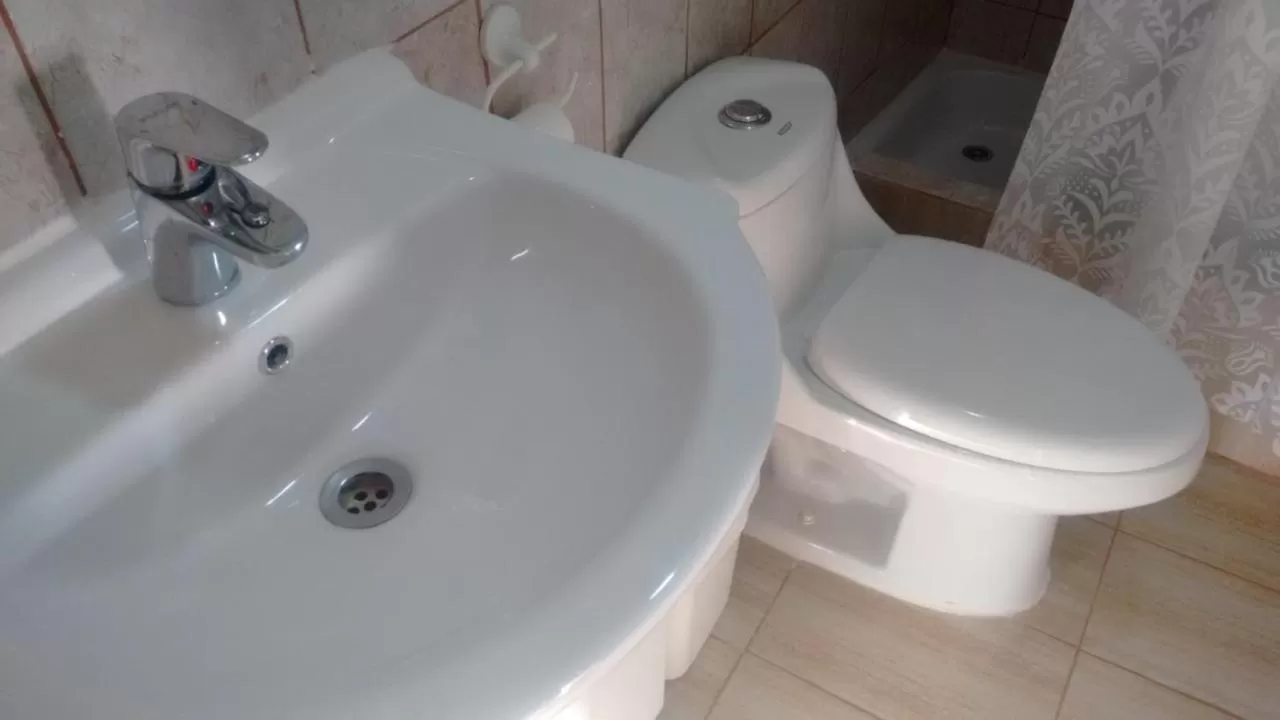 Bathroom in Hostal Miramar