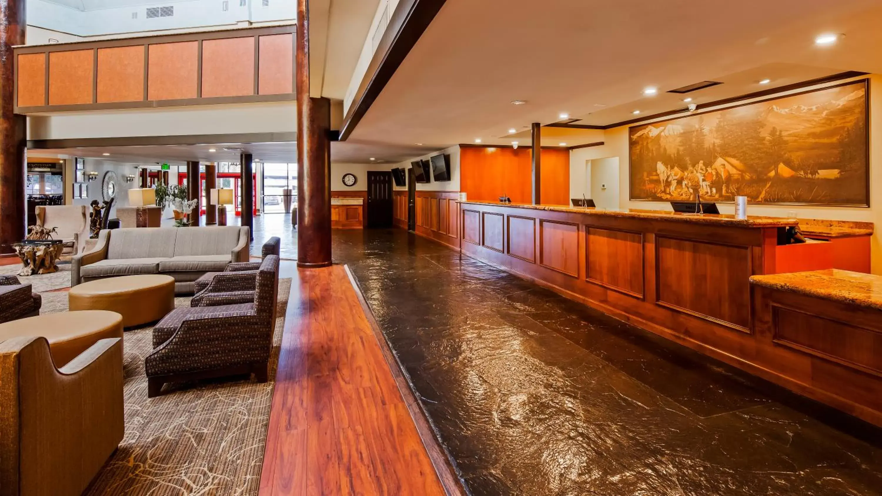 Lobby or reception in SureStay Plus Hotel by Best Western Reno Airport