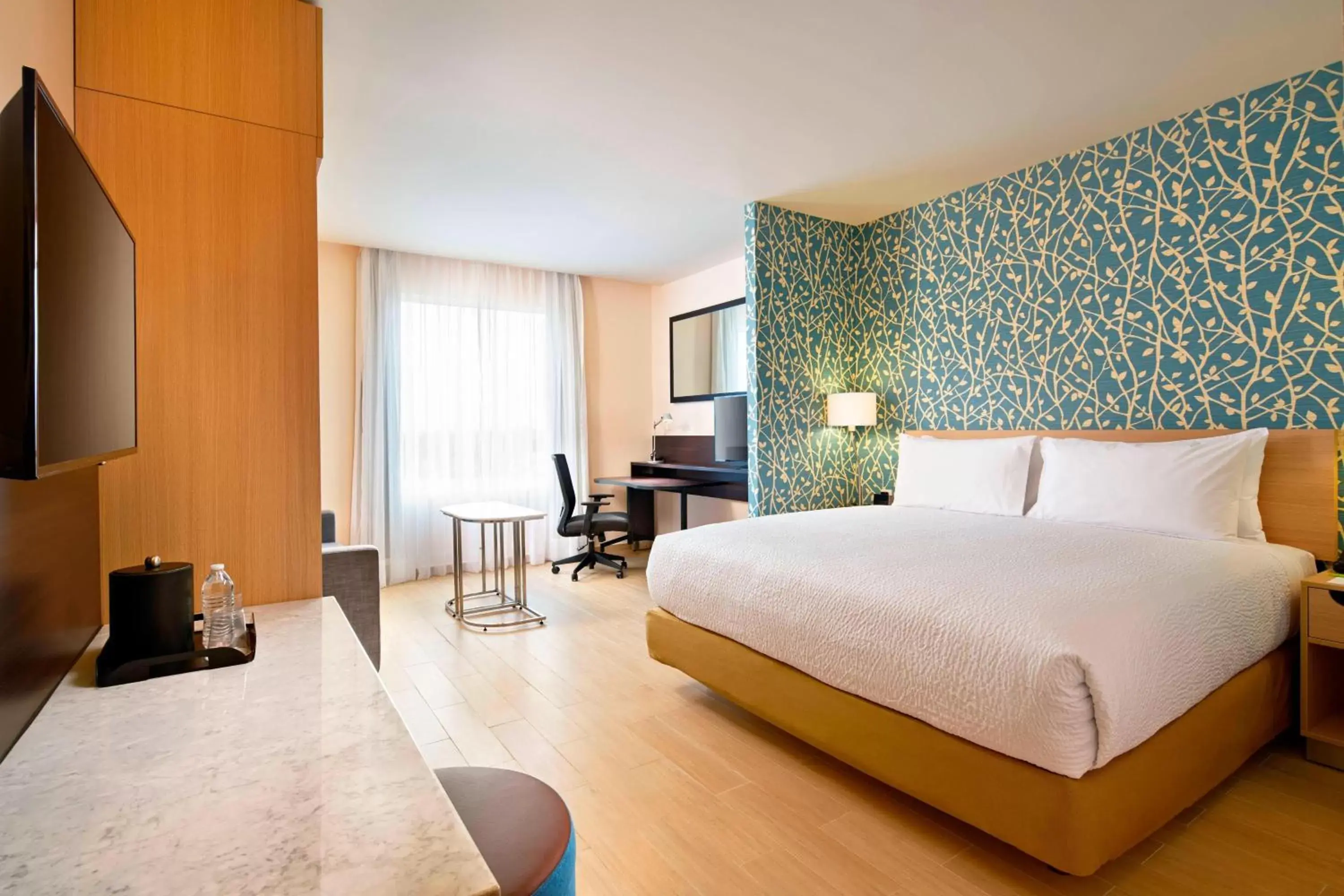 Bedroom in Fairfield Inn & Suites by Marriott Villahermosa Tabasco