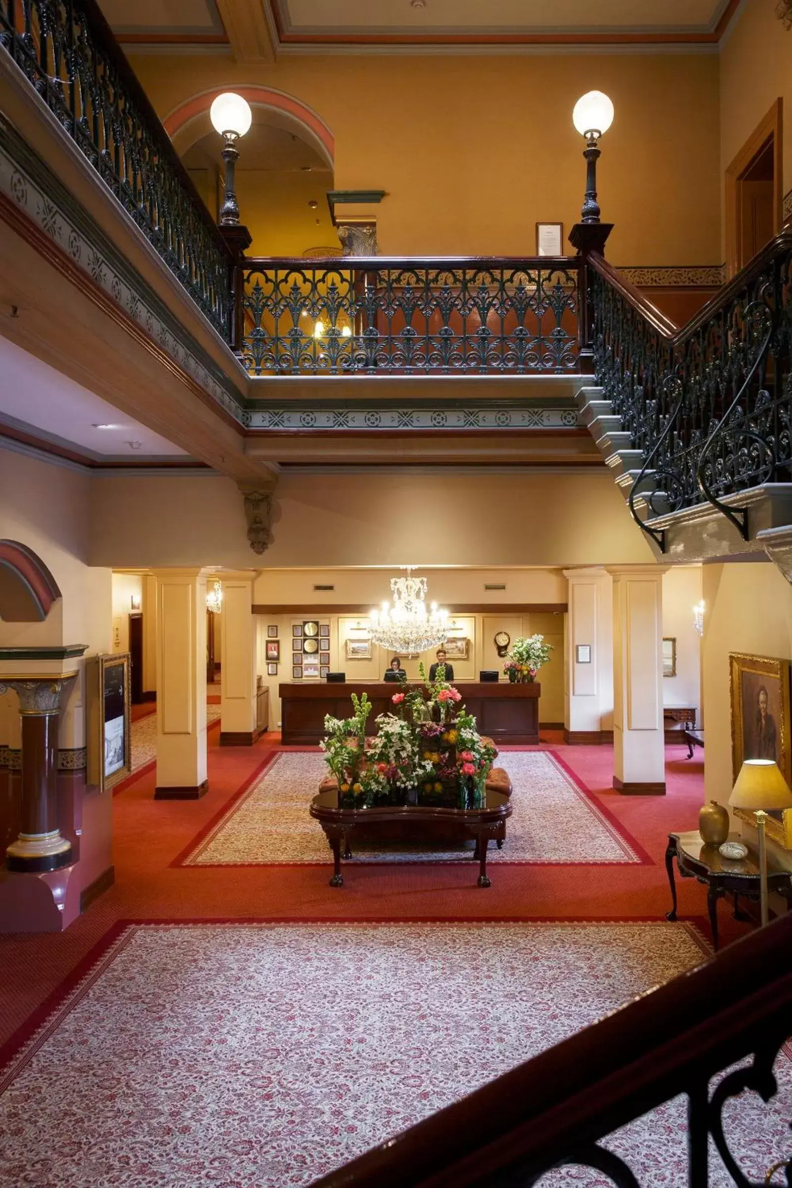 Lobby or reception in The Hotel Windsor