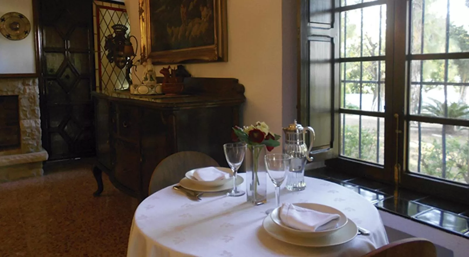 Restaurant/places to eat in El Sequer Casa Rural