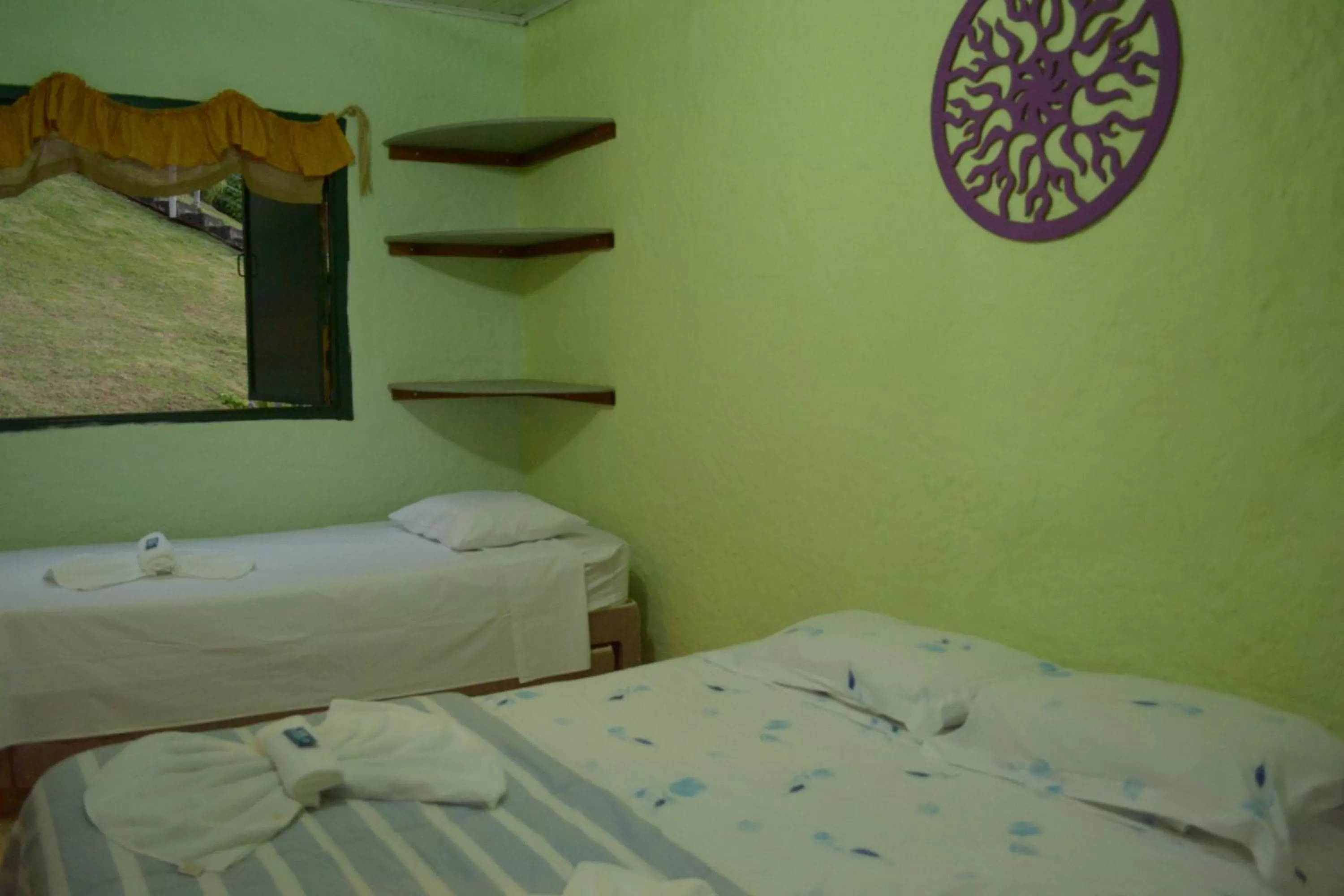 Bed in Pousada Spa Saúde Melhor