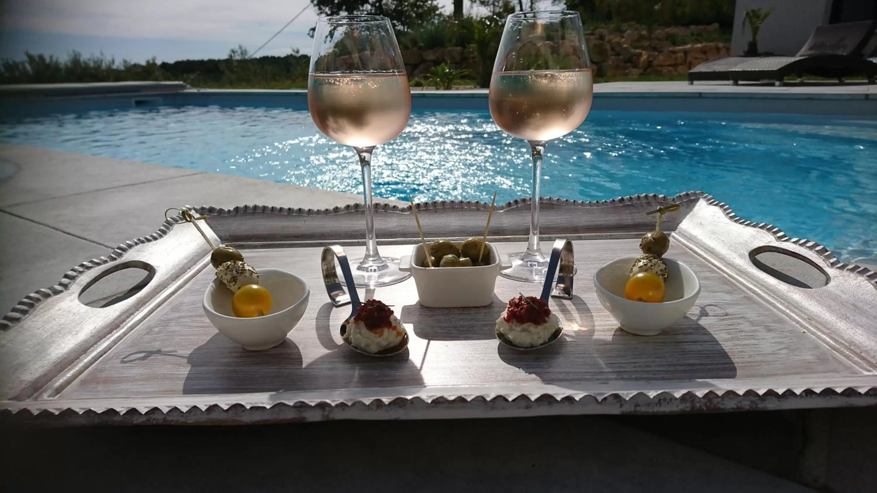 Meals in La Villa Aux Oliviers