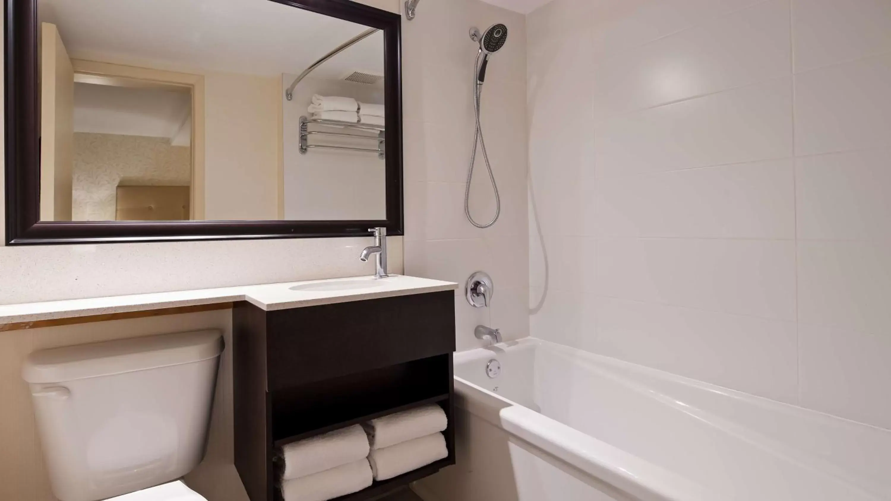 Photo of the whole room, Bathroom in Best Western Plus Montreal Downtown- Hotel Europa