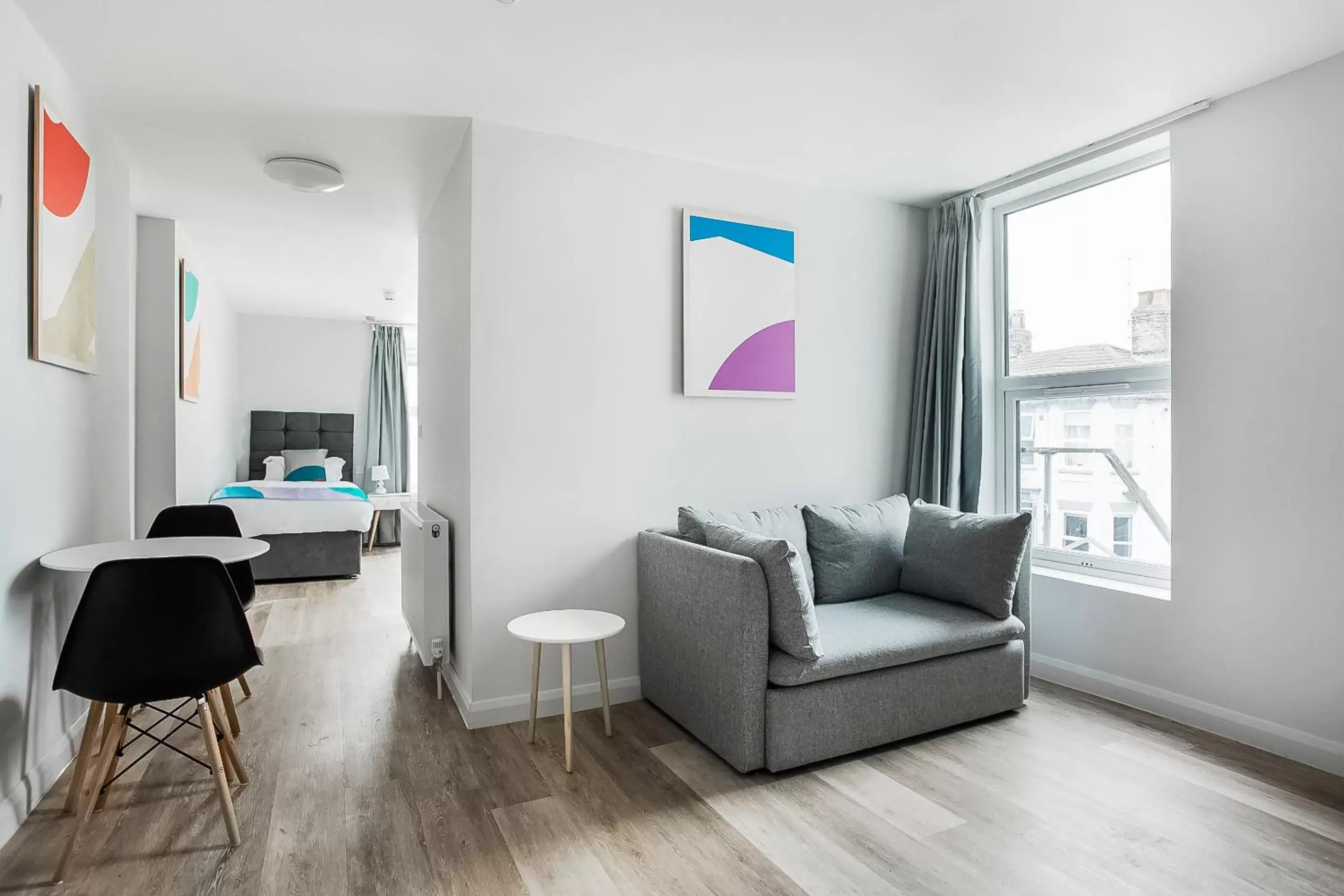 Bedroom, Seating Area in OYO Studiotel GY - Modern Hotel Apartments