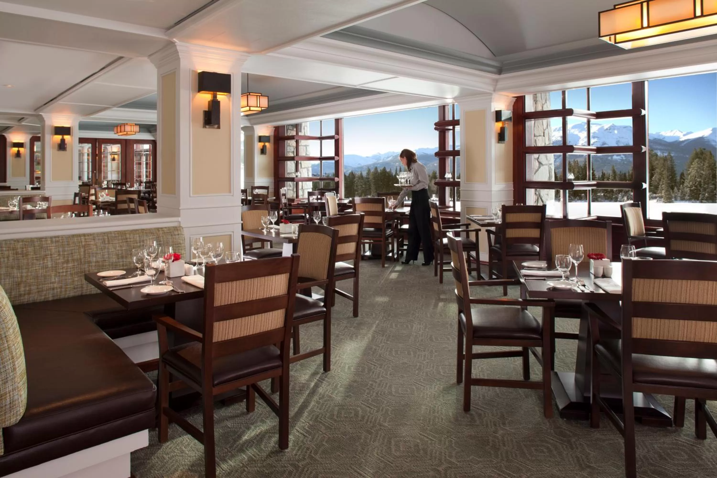 Staff in Fairmont Jasper Park Lodge