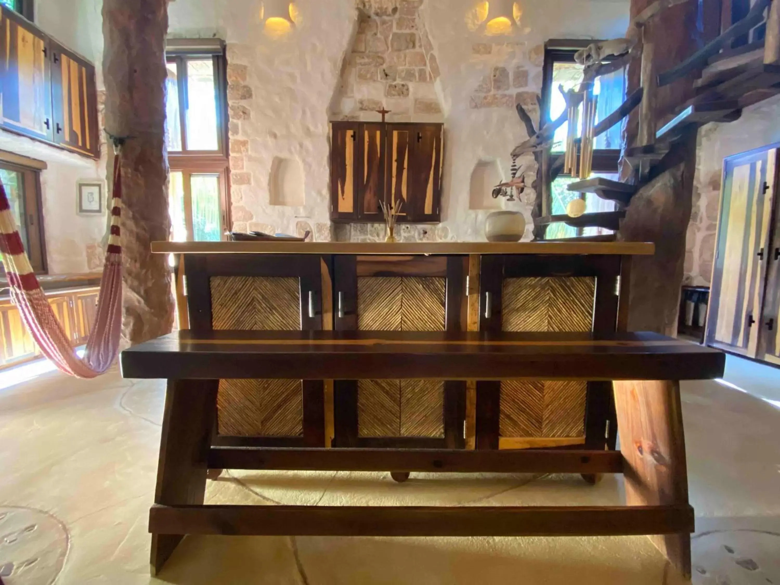 Living room in Sueños Tulum