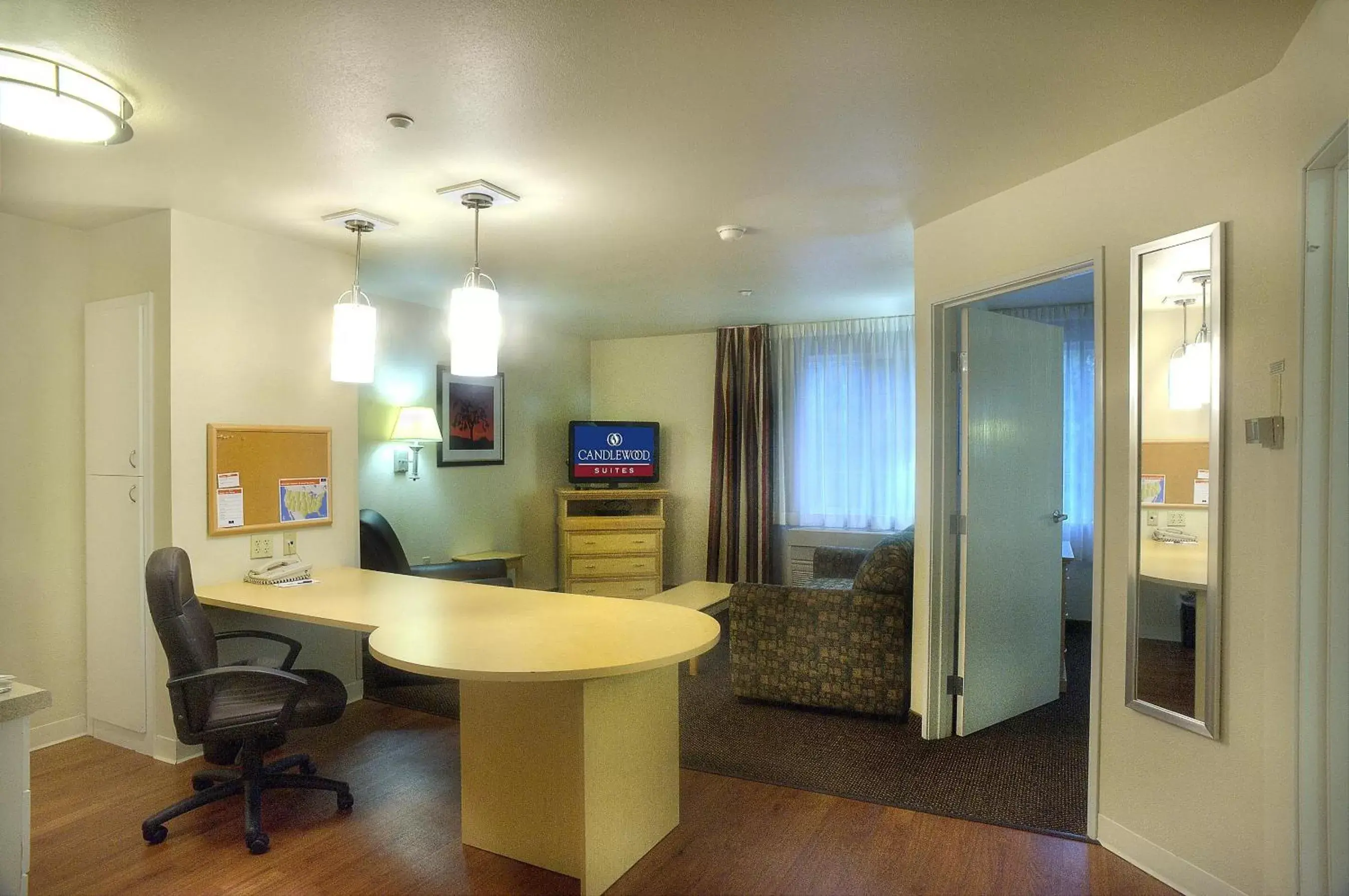 Photo of the whole room, Bathroom in Candlewood Suites Austin-Round Rock, an IHG Hotel