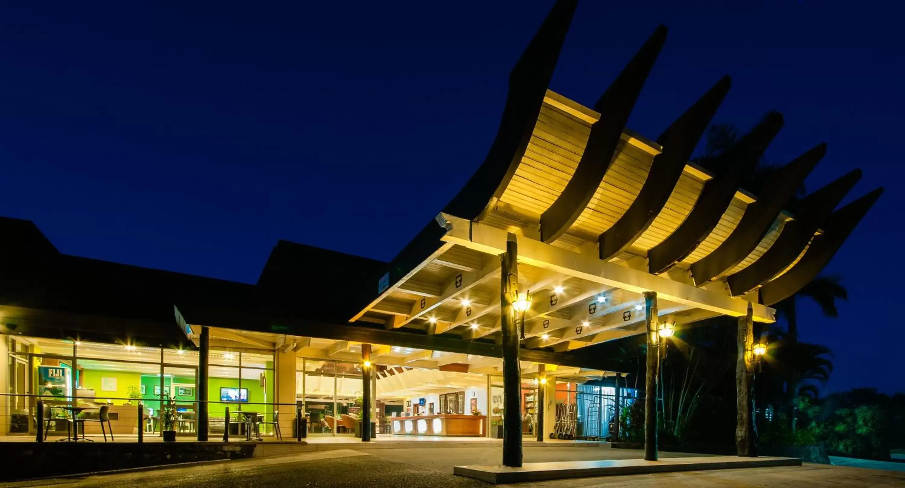 Facade/entrance in Tanoa International Hotel Facade/entrance in Tanoa International Hotel