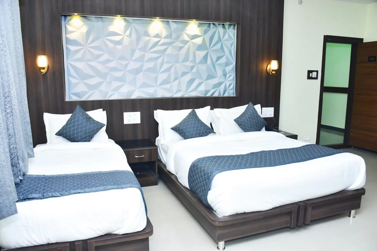 Photo of the whole room, Bed in Hotel La Gowri, Coorg