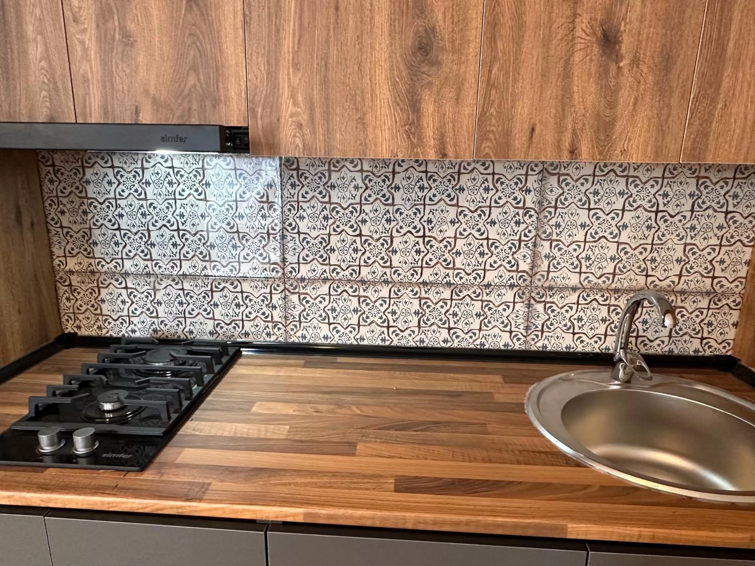 Kitchen or kitchenette in Aparthotel costa