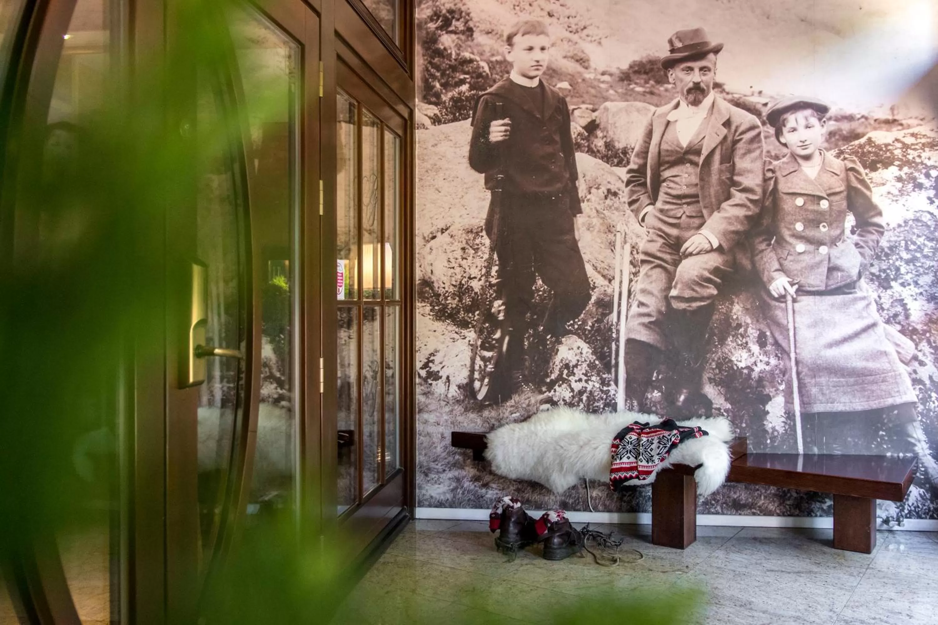 Lobby or reception in Rezydencja Sienkiewiczówka