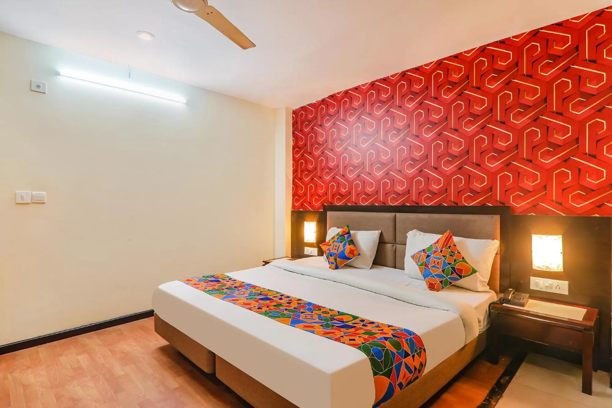 Photo of the whole room, Bed in Hotel Presidency Inn