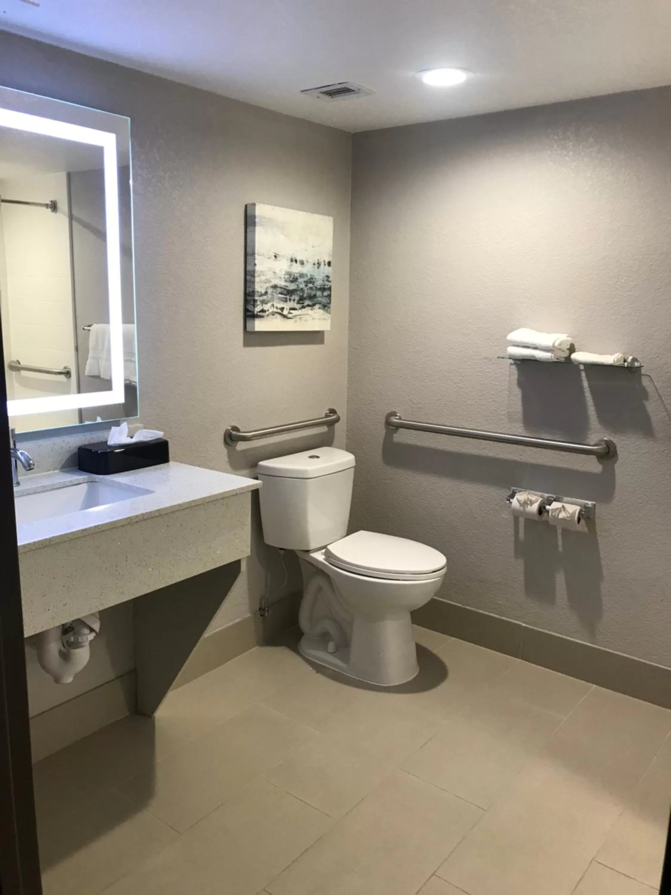 Bathroom in Comfort Inn Dallas North Love Field Airport