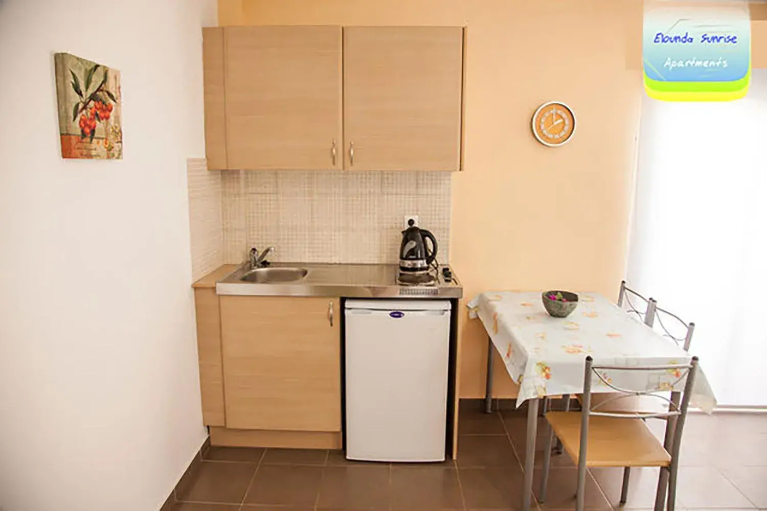 Kitchen or kitchenette, Kitchen/Kitchenette in Elounda Sunrise Apartments