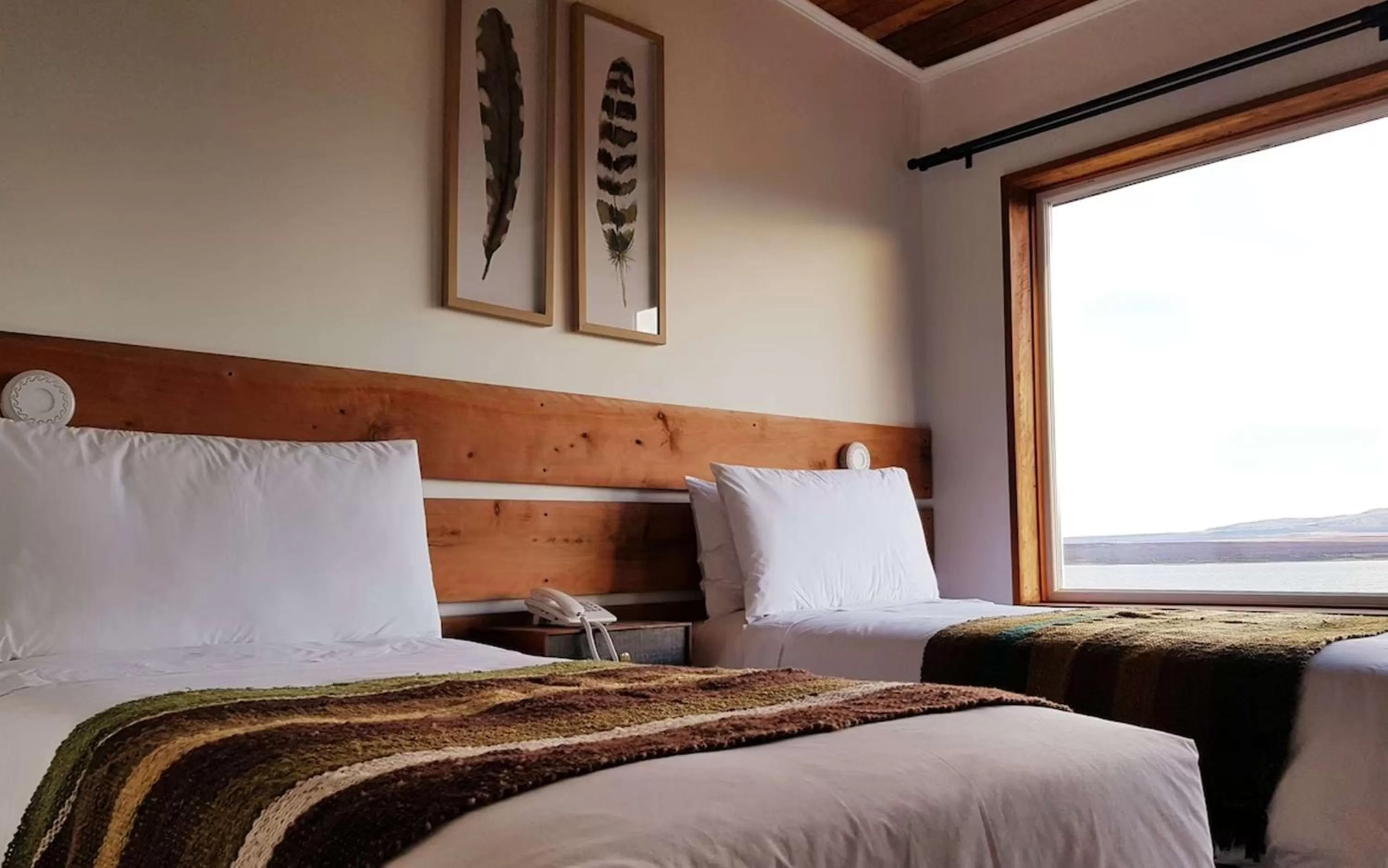 Bed in Best Western Patagonia