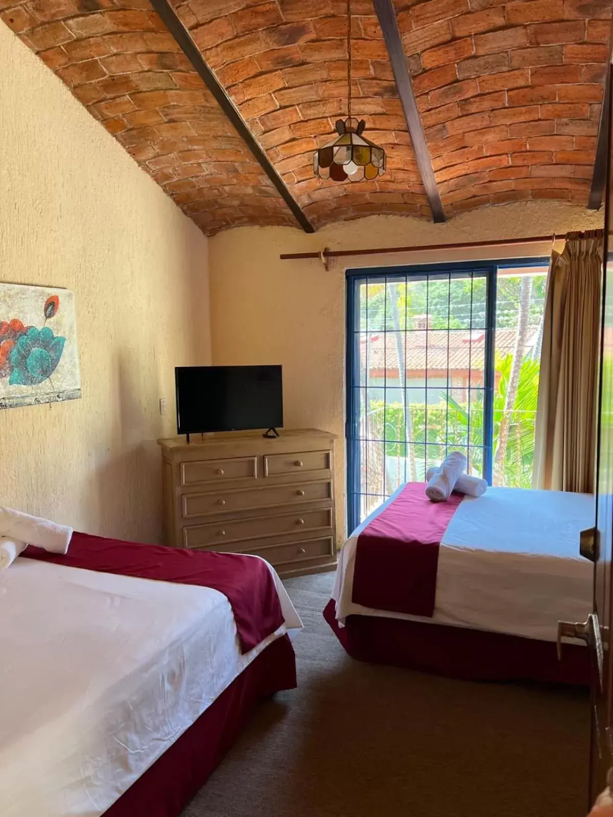 Property building, Bed in Hotel Villas Ajijic, Ajijic Chapala Jalisco