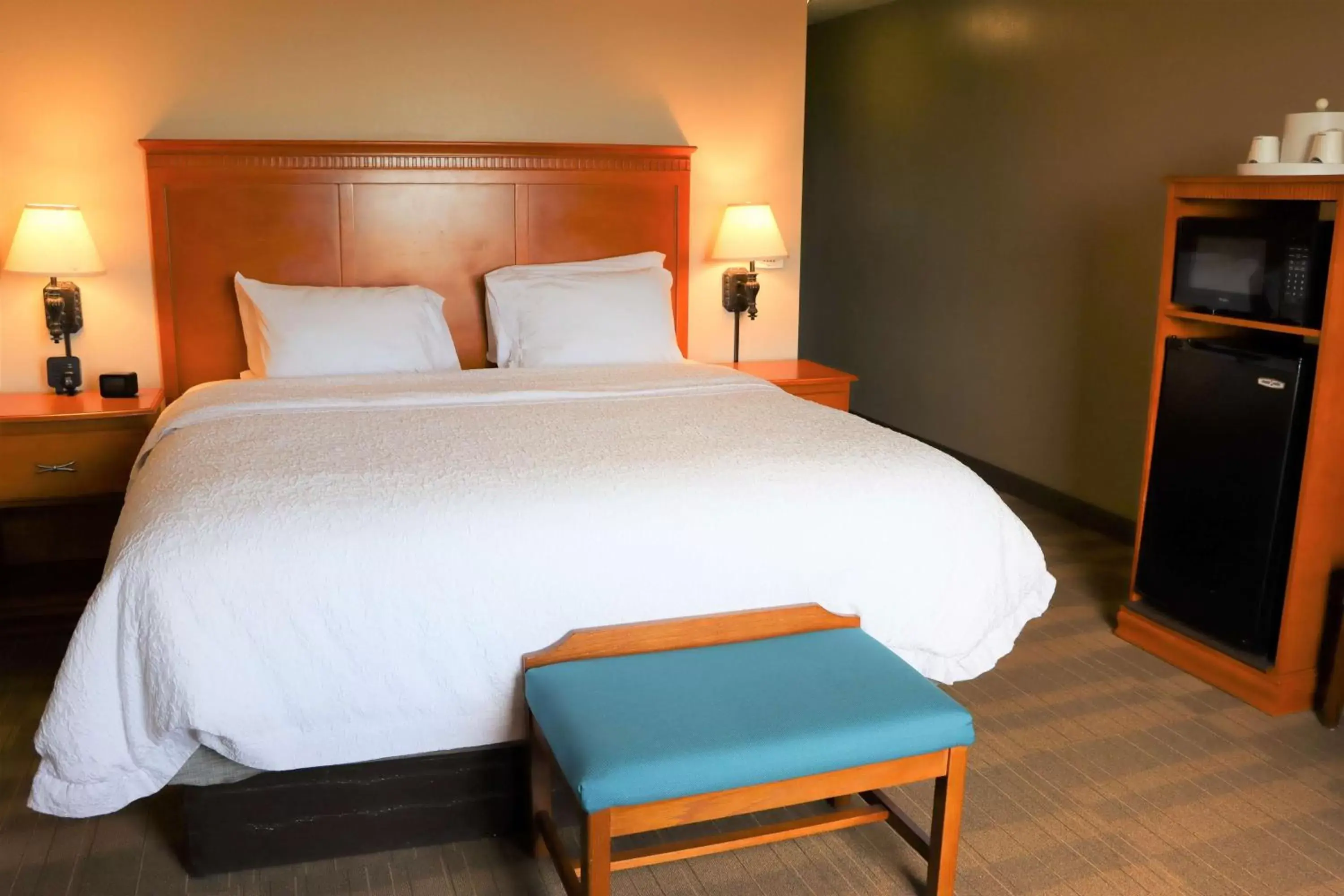 Bed in Hampton Inn & Suites Thibodaux