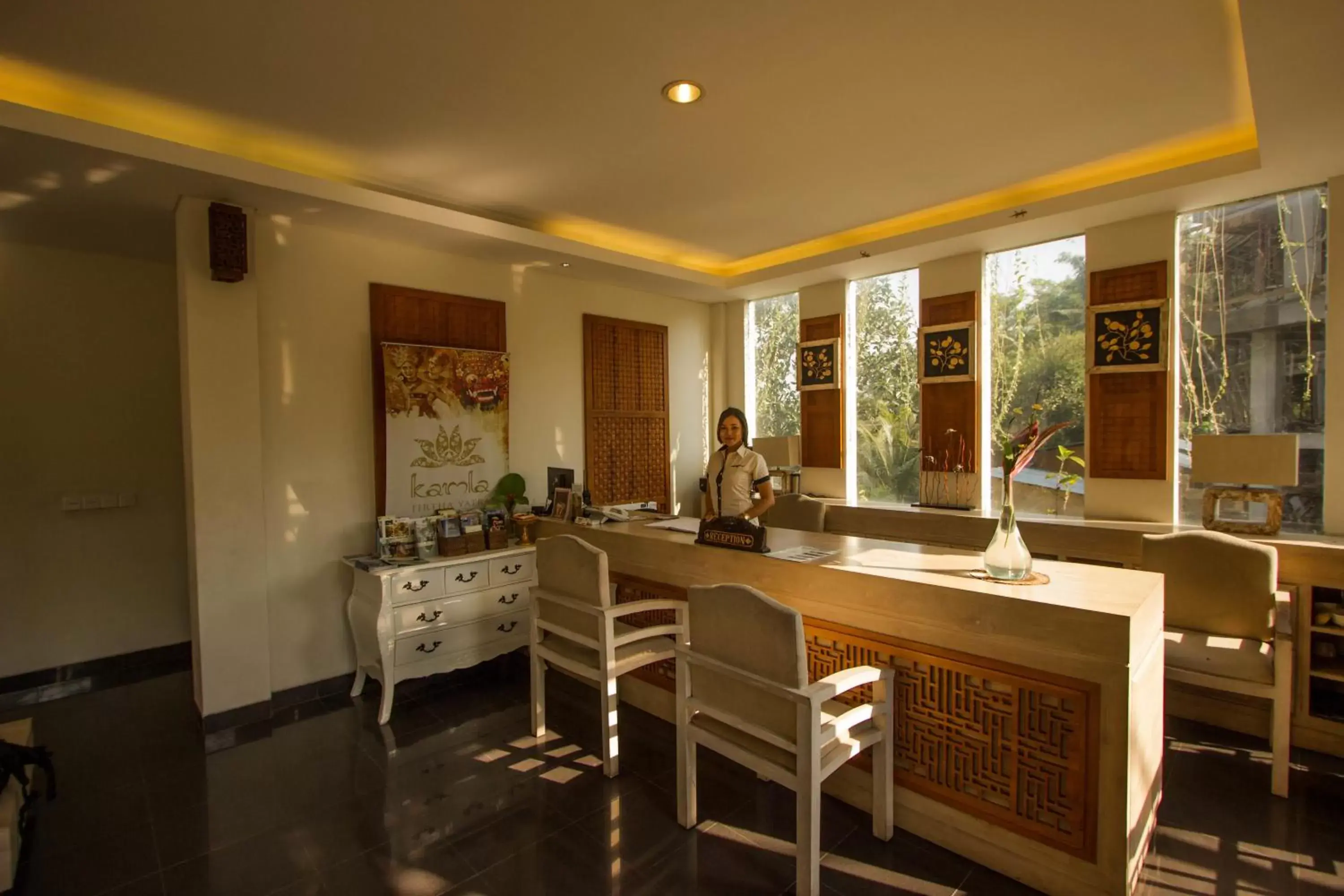 Lobby or reception in Labak River Hotel by EPS Lobby or reception in Labak River Hotel by EPS