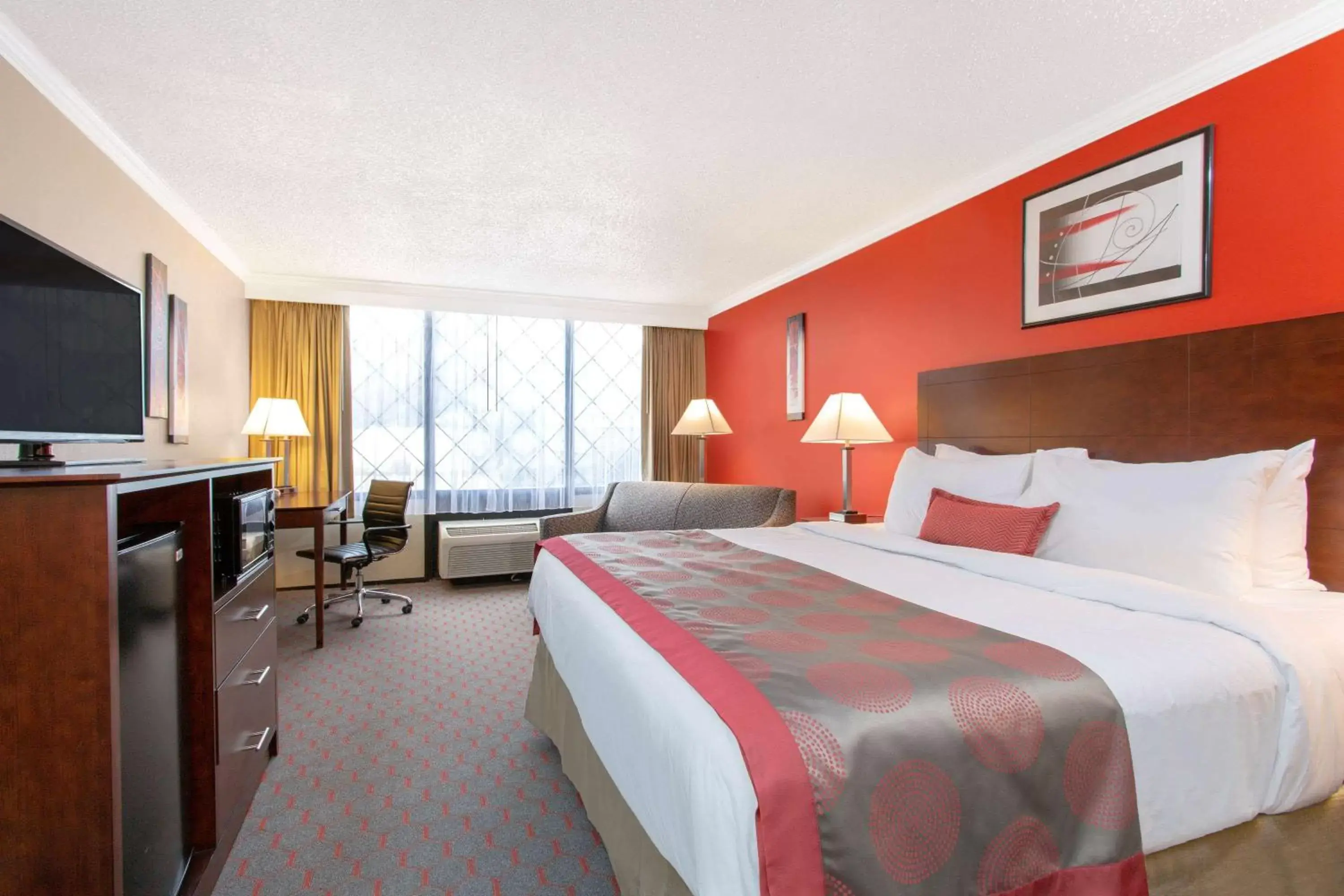 Photo of the whole room, Bed in Ramada Hotel & Conference Center by Wyndham Lewiston