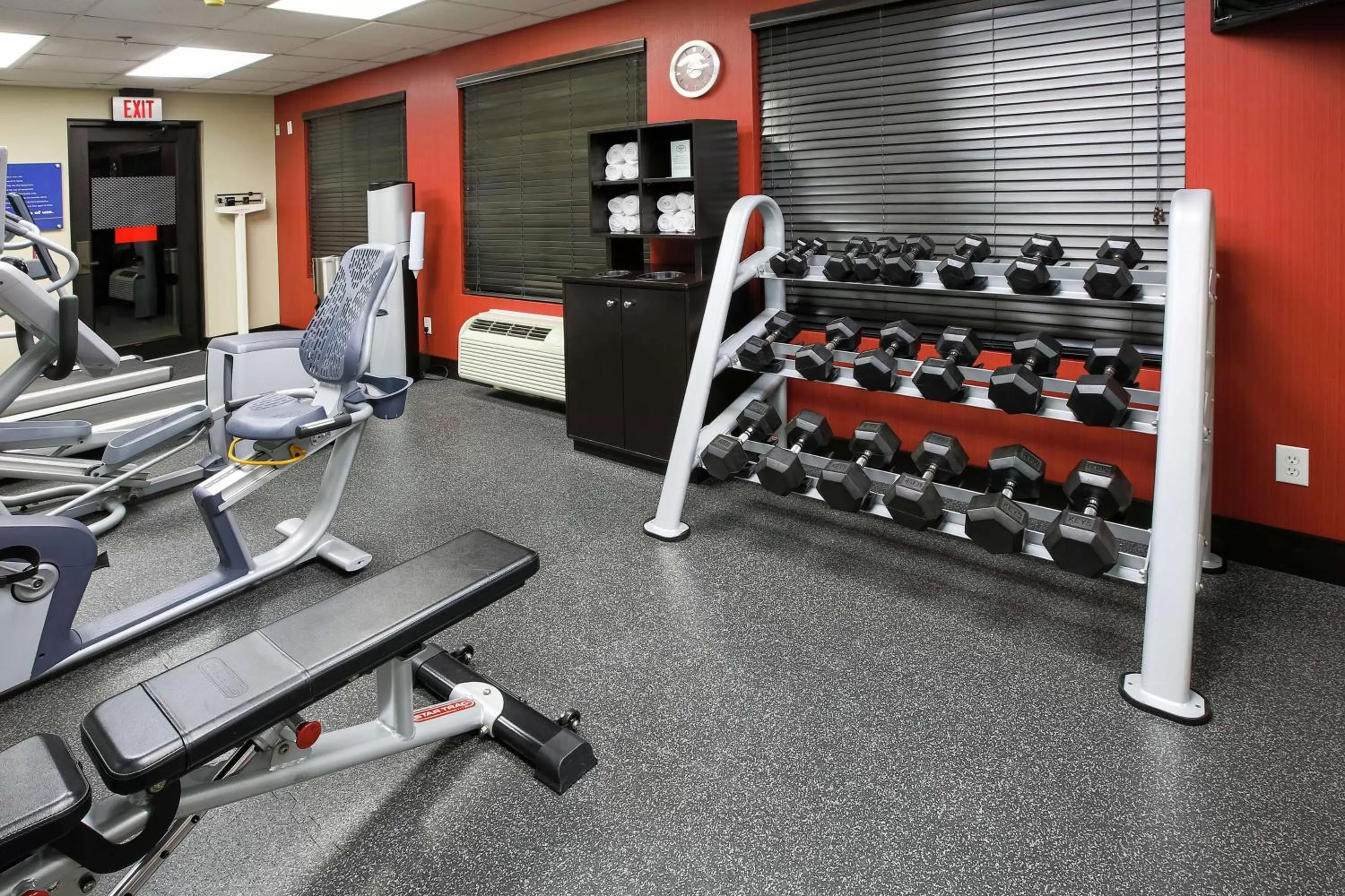 Fitness centre/facilities in Hampton Inn Elizabethtown
