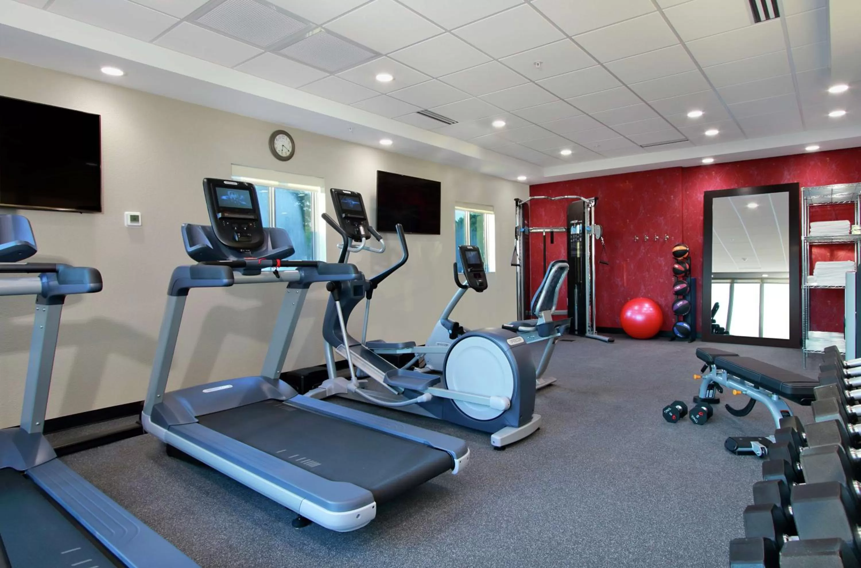 Fitness centre/facilities in Home2 Suites by Hilton Mobile I-65 Government Boulevard