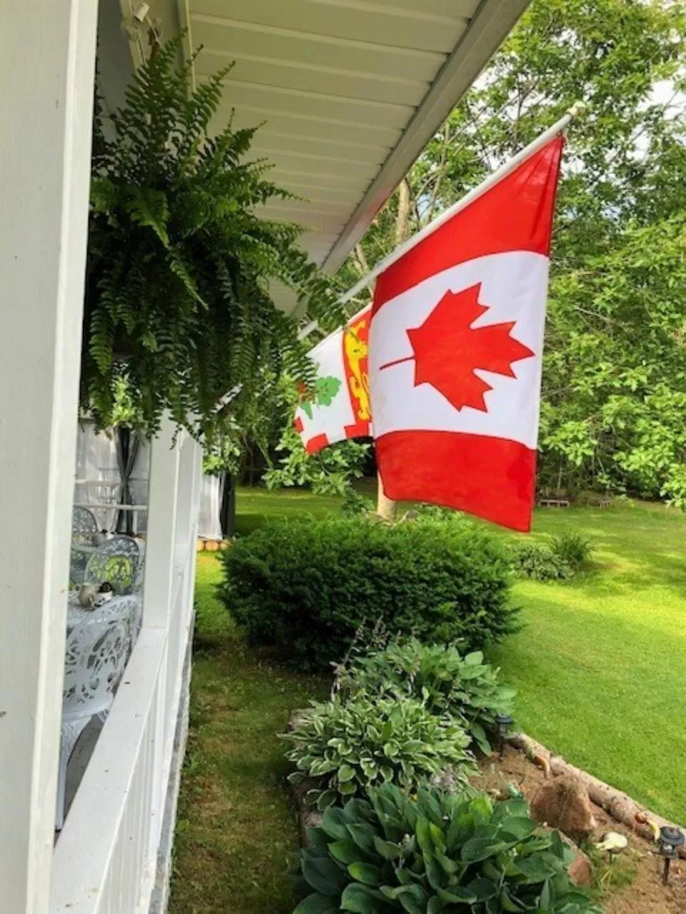 Garden in Forest & Lake PEI Bed & Breakfast