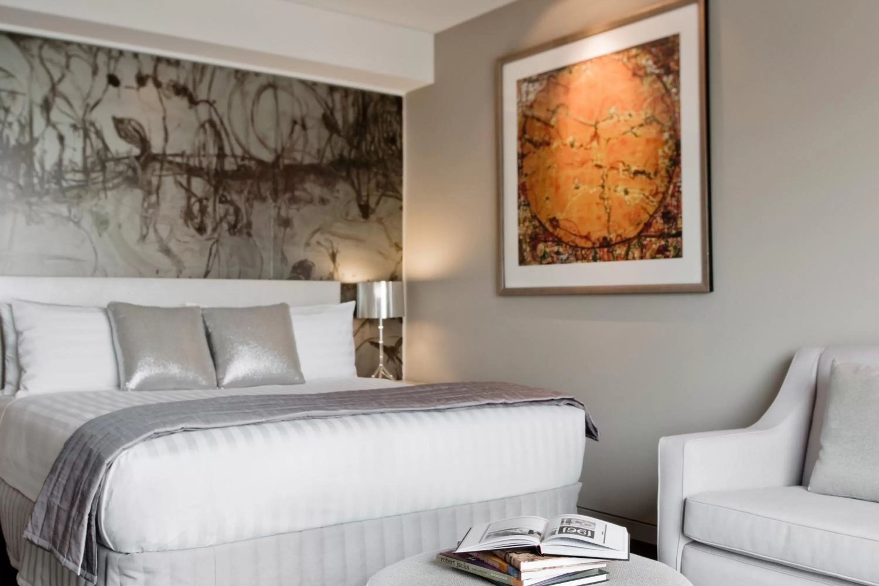 Bedroom, Bed in The Olsen Melbourne Art Series