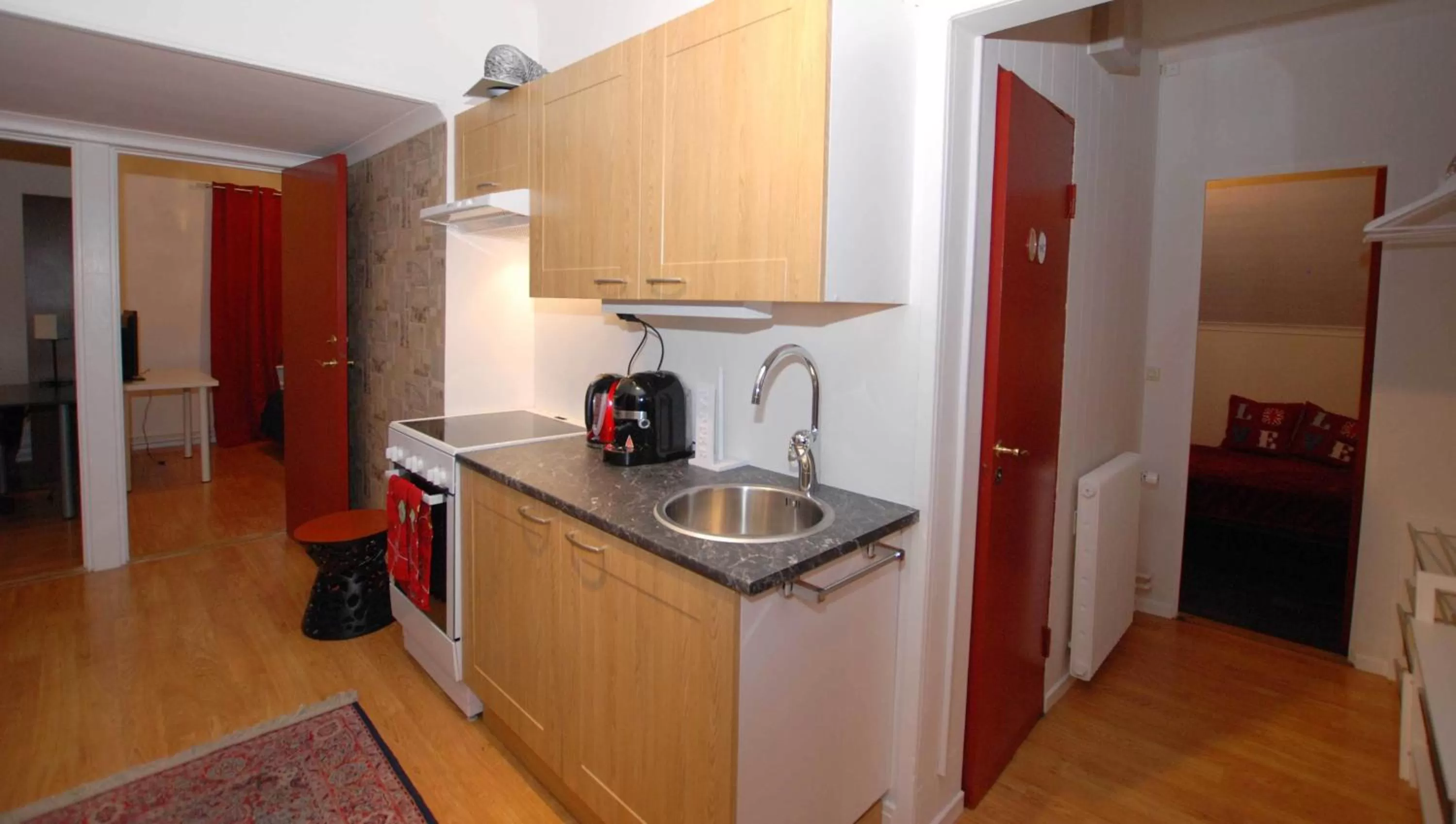 Kitchen or kitchenette in Avesta Stadshotell