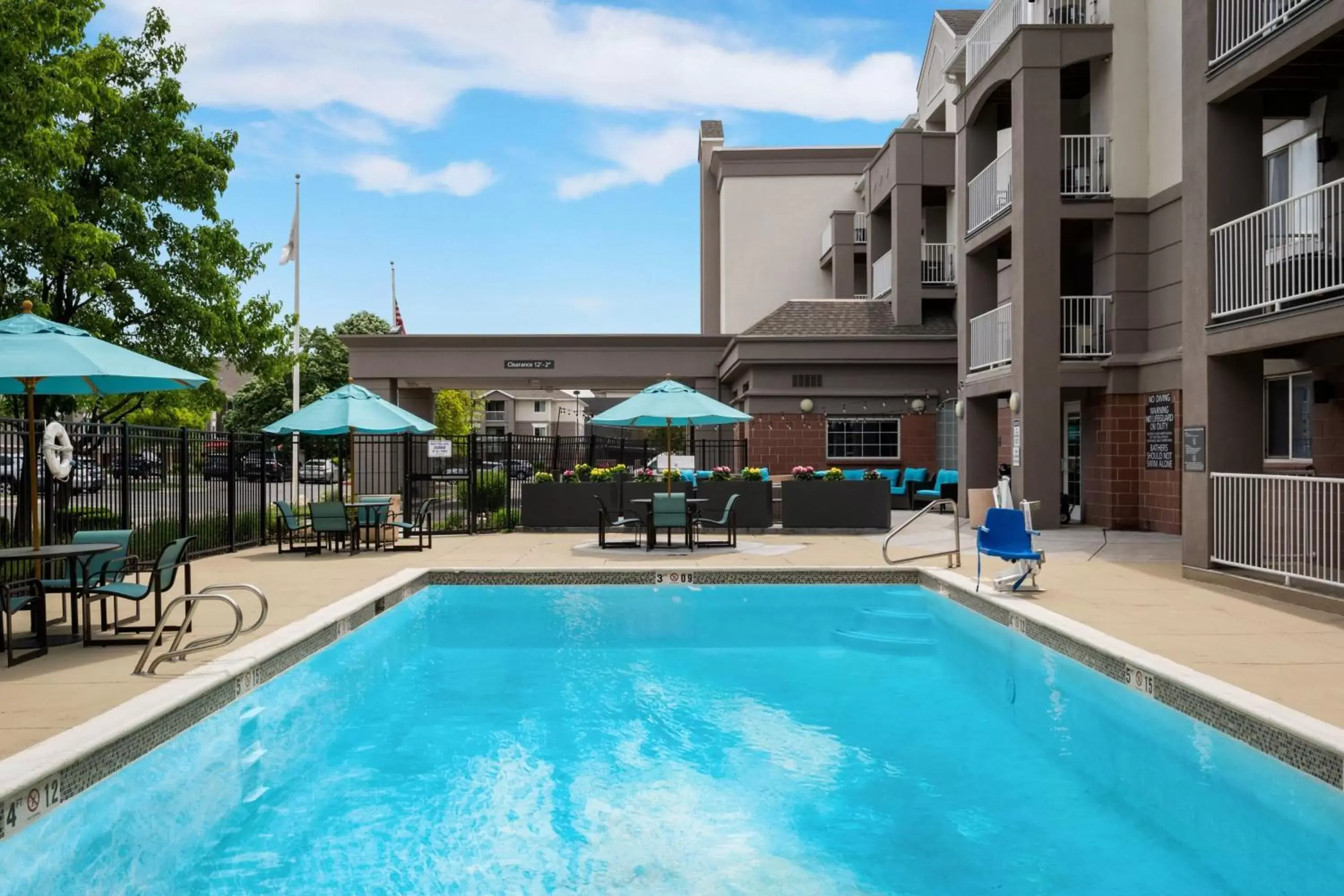 Swimming Pool in Residence Inn by Marriott Salt Lake City Downtown