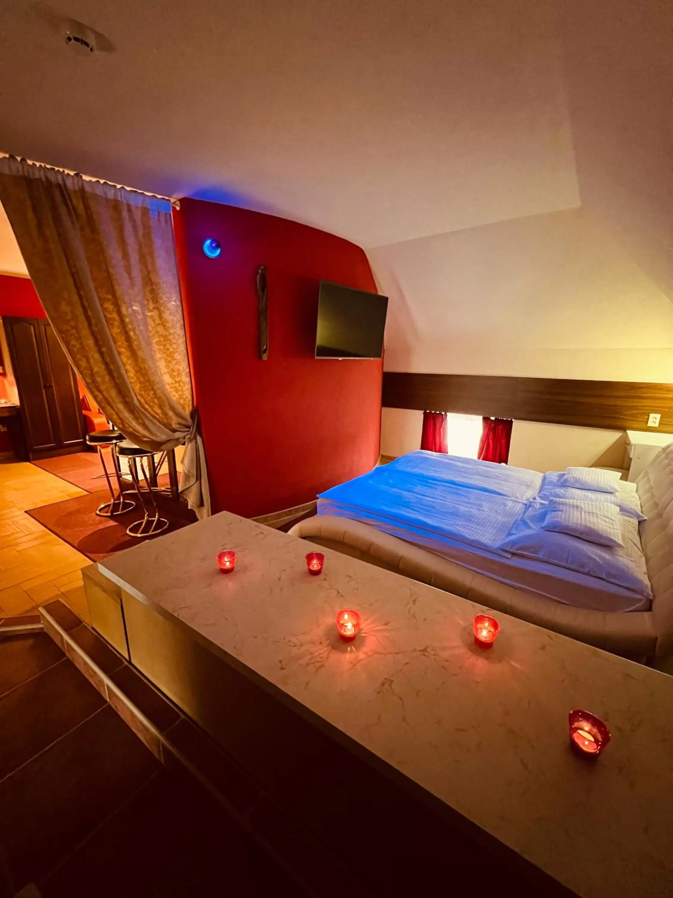 Bed in Hotel Orchidea Spa & Wellness