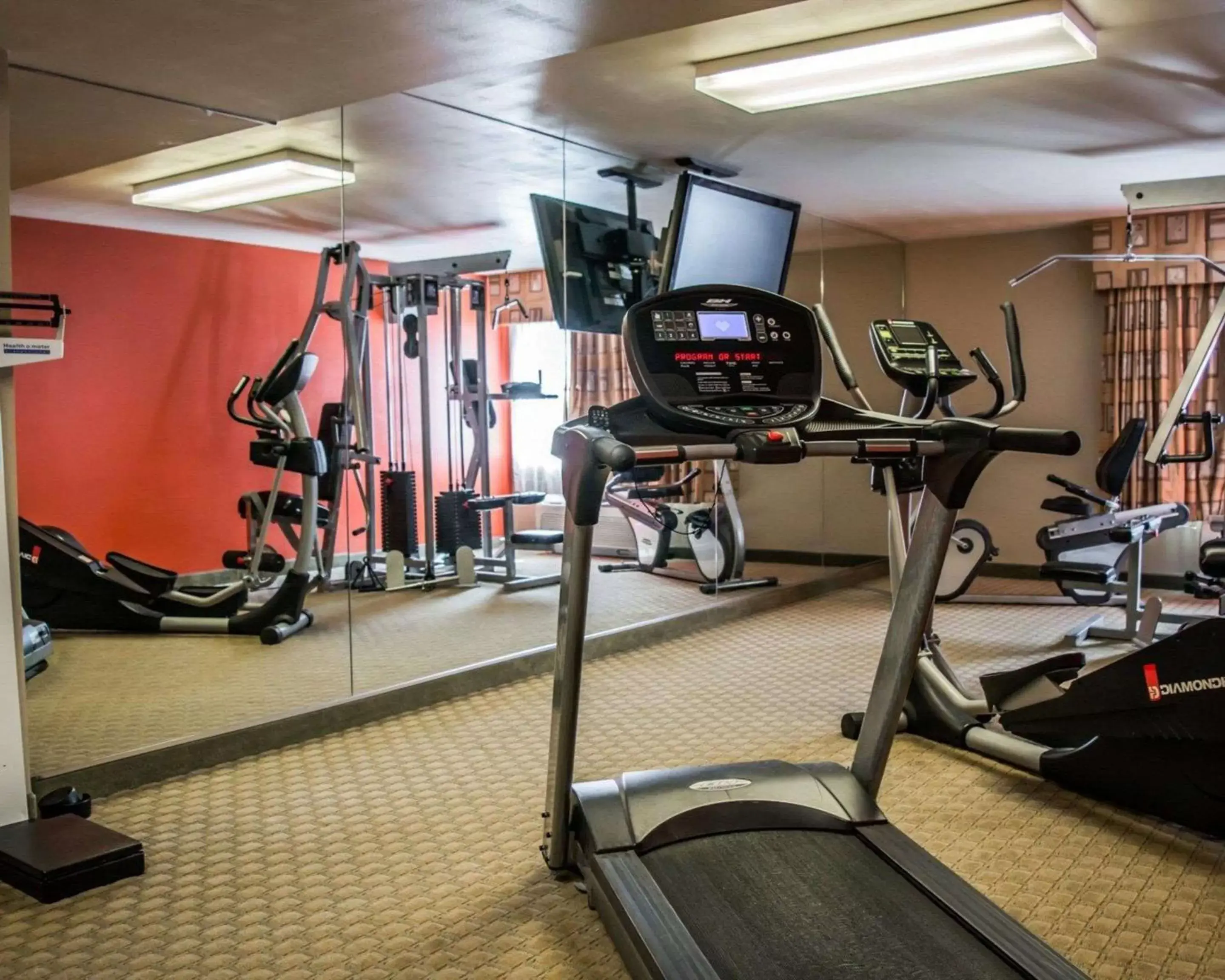 Fitness centre/facilities, Fitness Center/Facilities in Quality Inn & Suites Near Fairgrounds & Ybor City