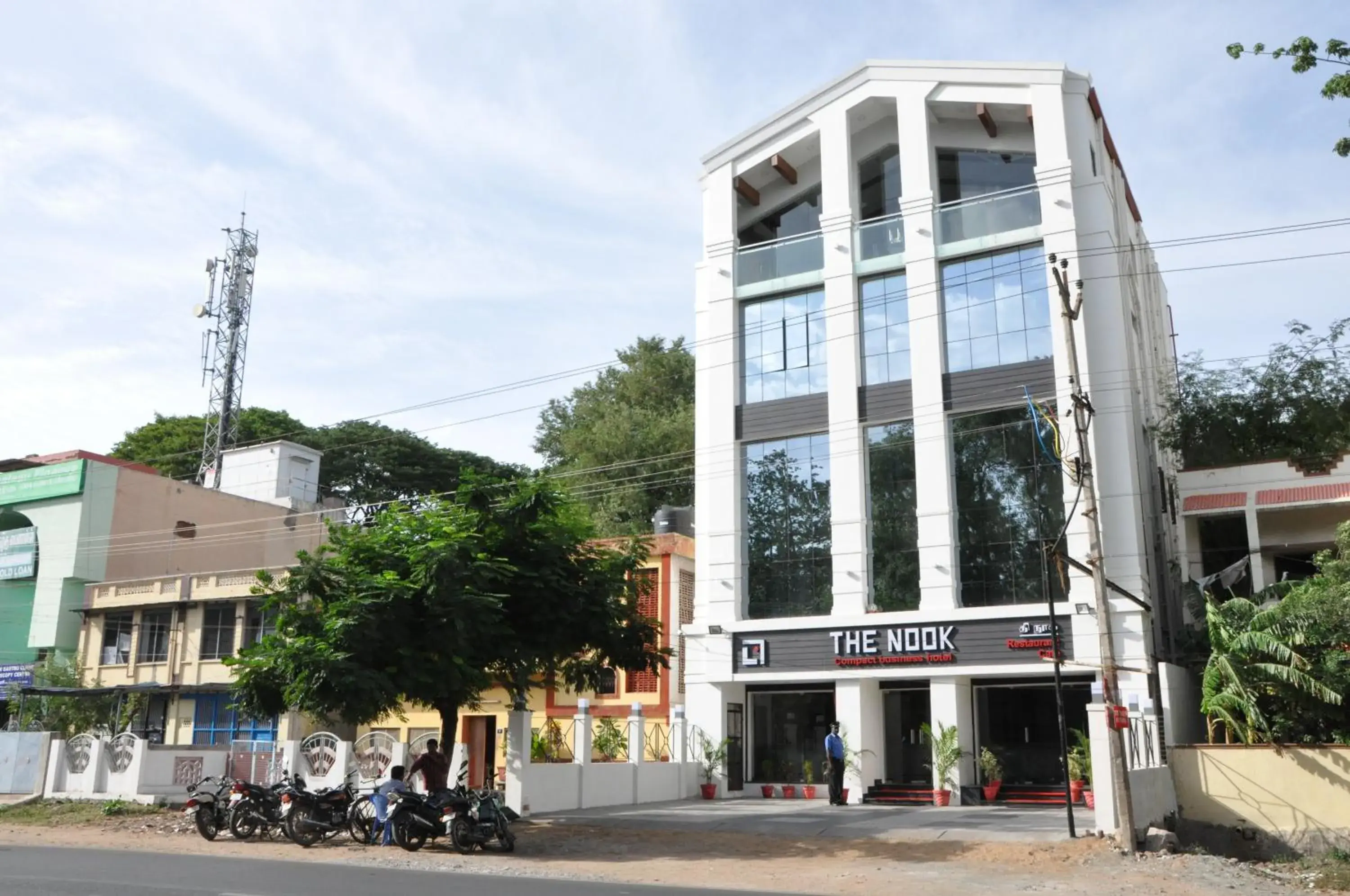 Bird's eye view, Property Building in Hotel The Nook