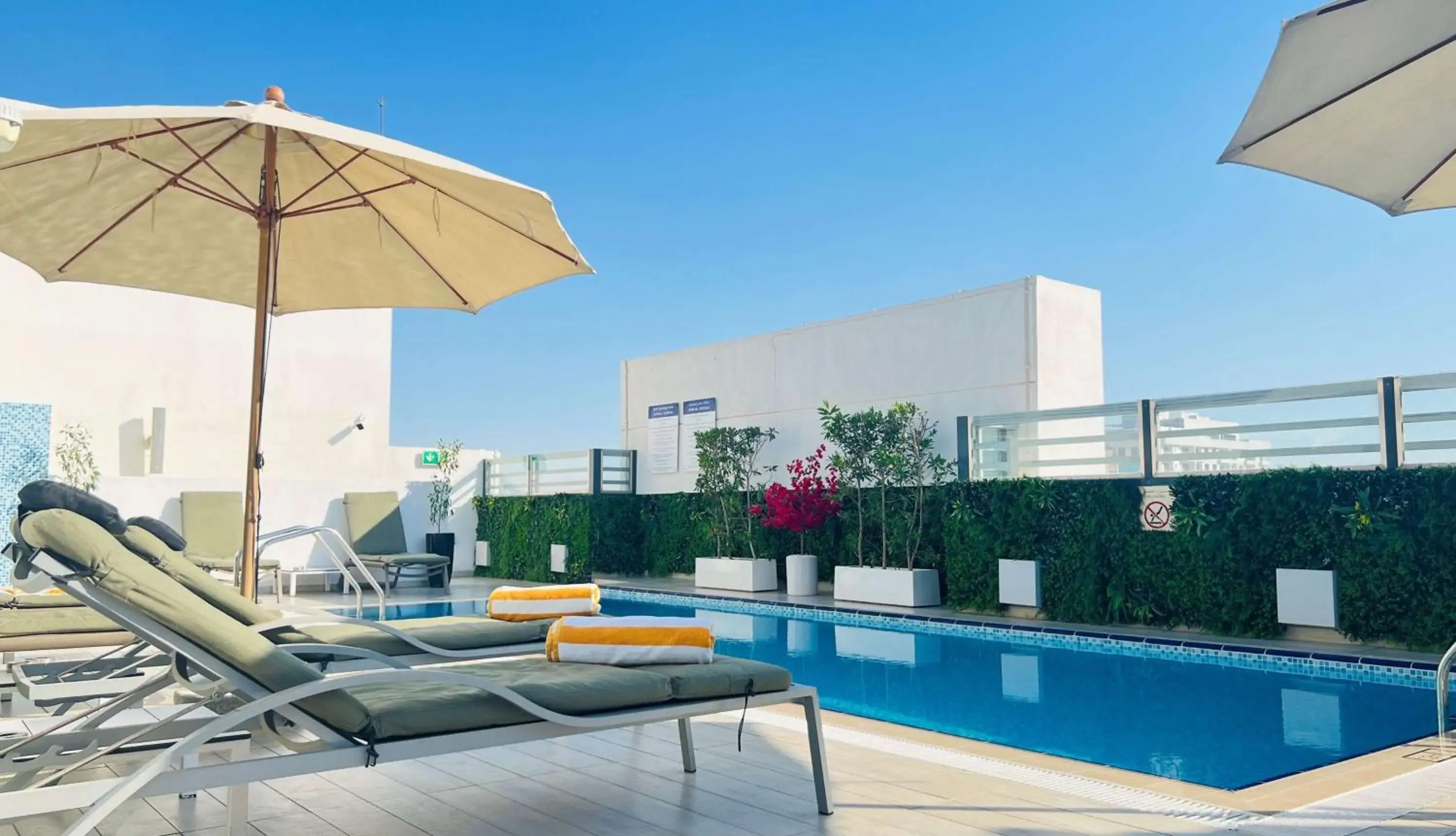 Pool view, Swimming Pool in Hampton By Hilton Dubai Al Barsha