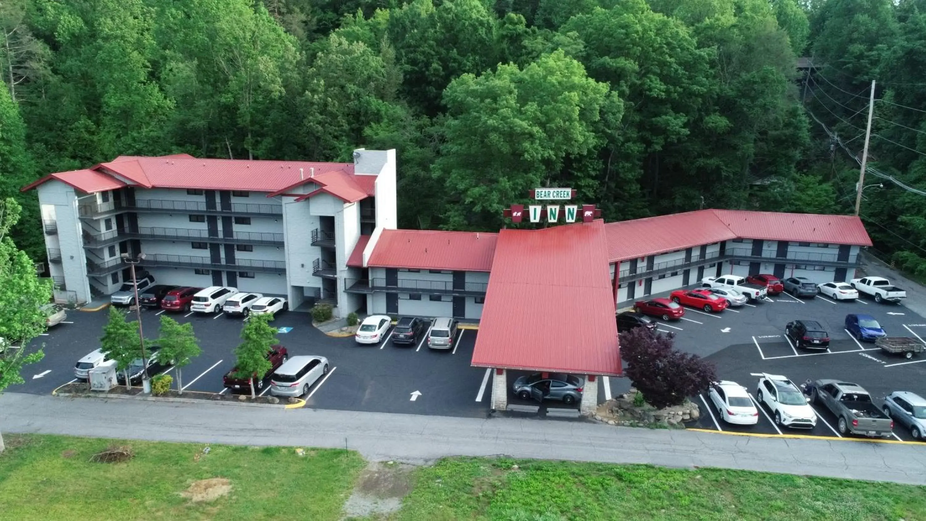 Bird's-eye View in Bear Creek Inn Gatlinburg, TN