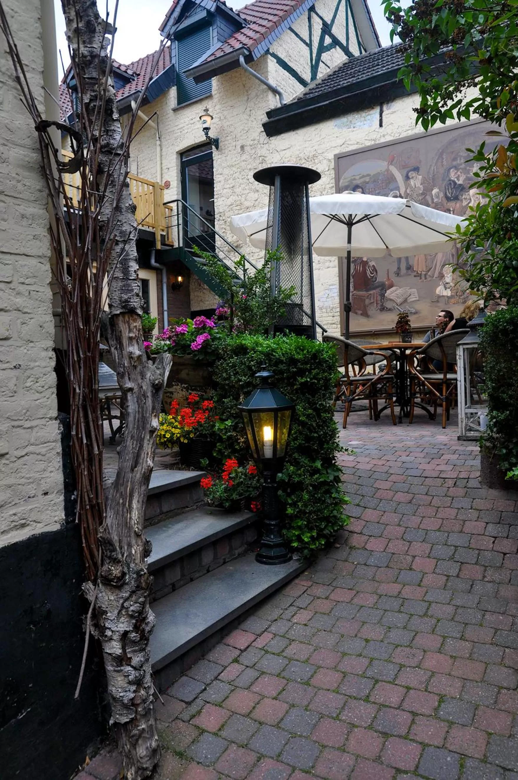 Garden in Gasterij de Poort