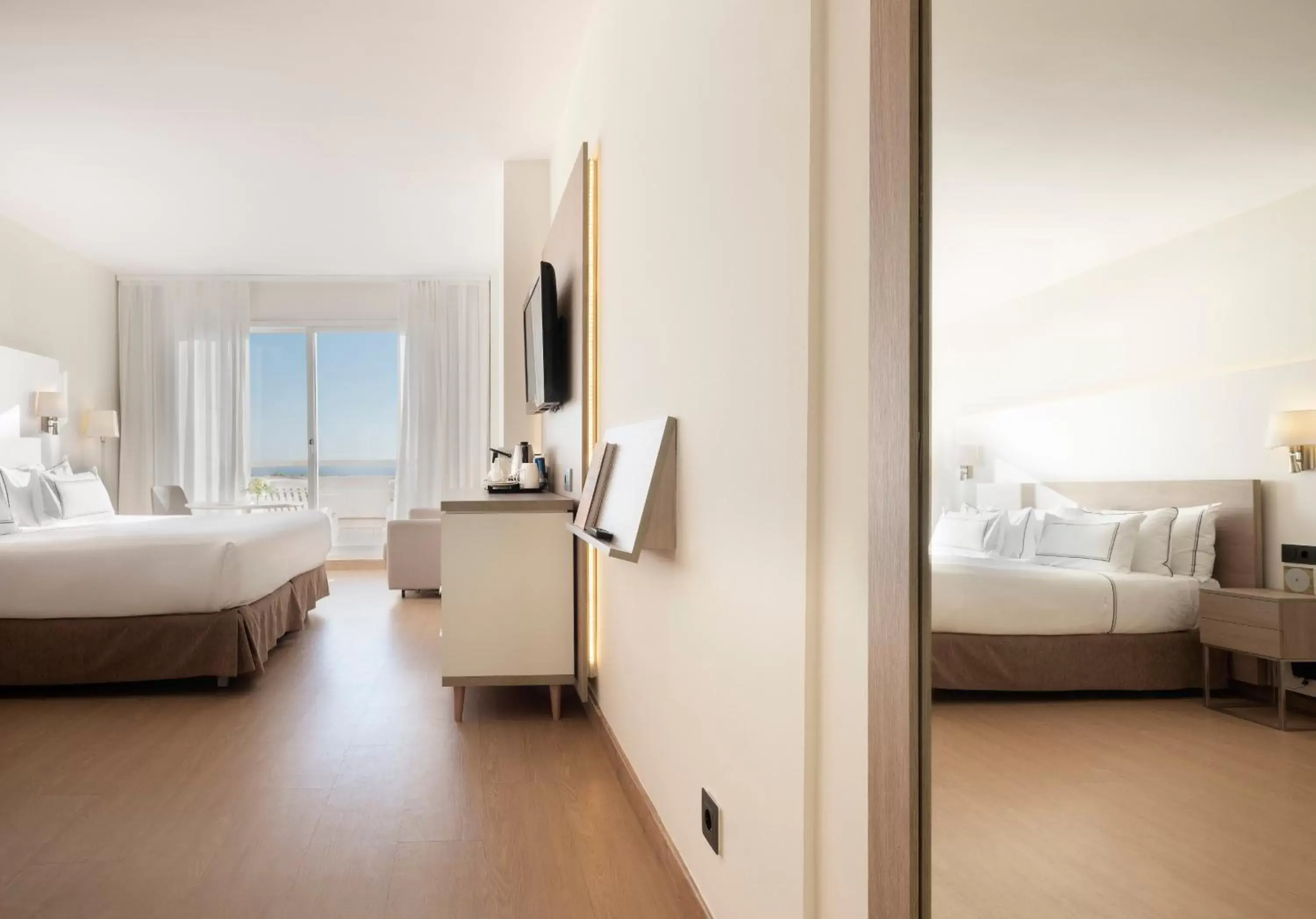 Bedroom, Bed in Melia Sitges