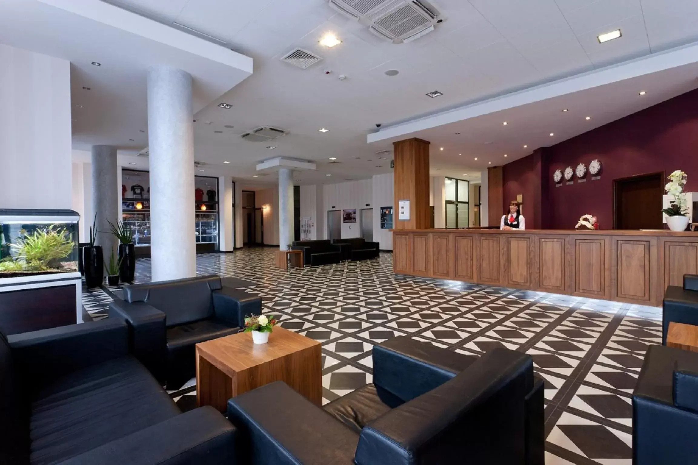 Lobby or reception in Hotel Swing